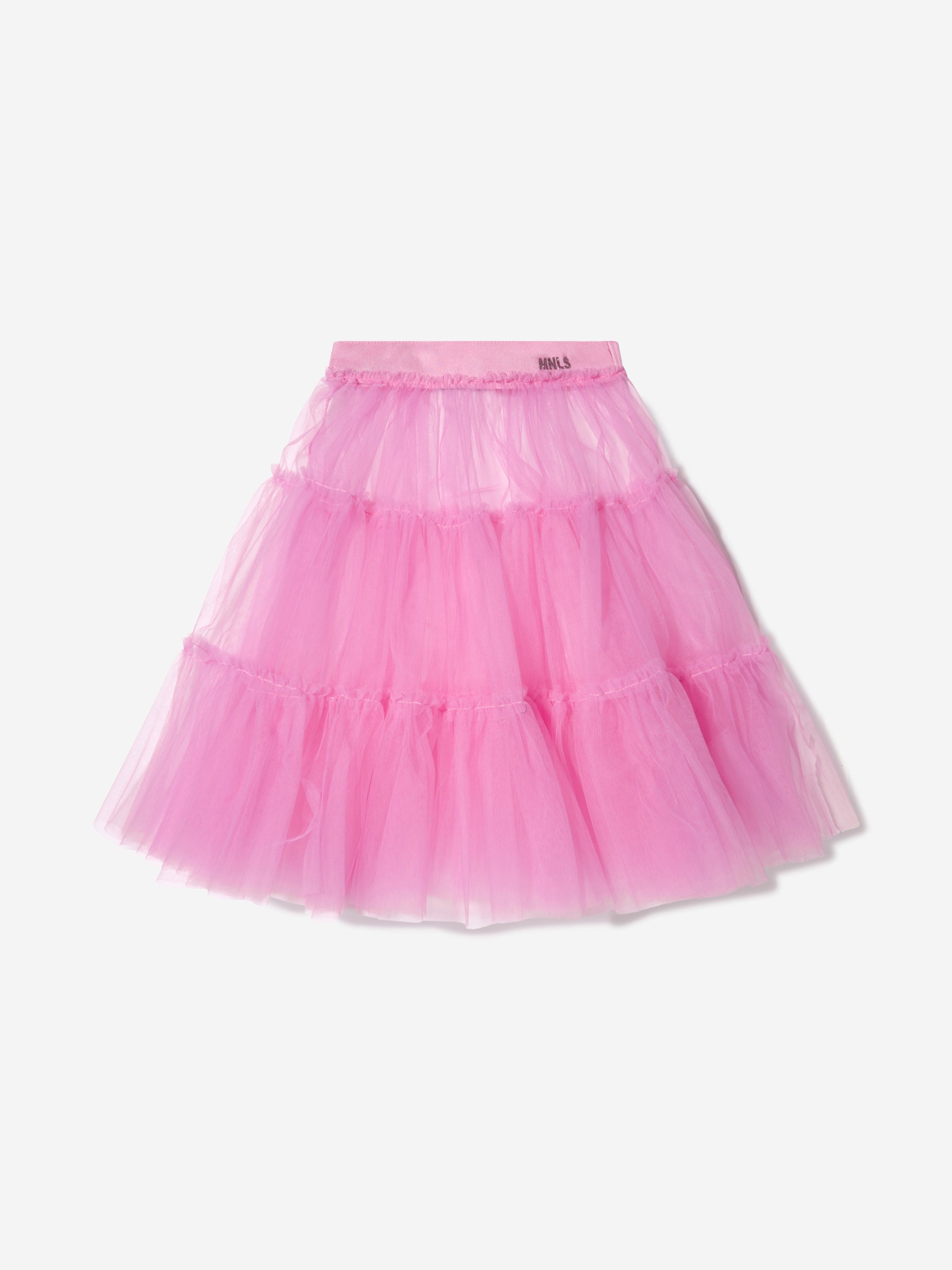 Monnalisa Girls Jersey And Tulle Gypsy Chic Dress