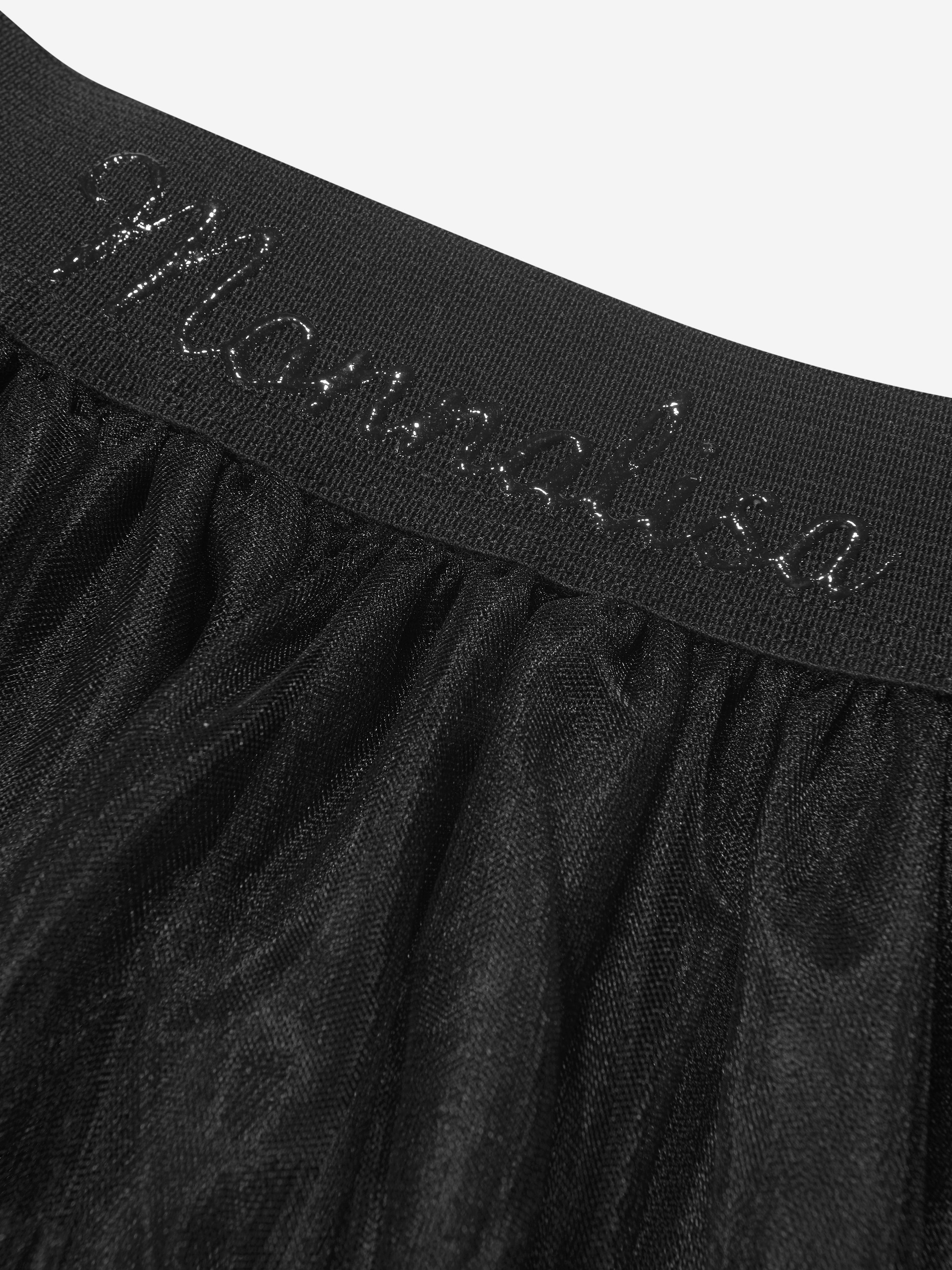 Monnalisa Girls Tulle Skirt in Black