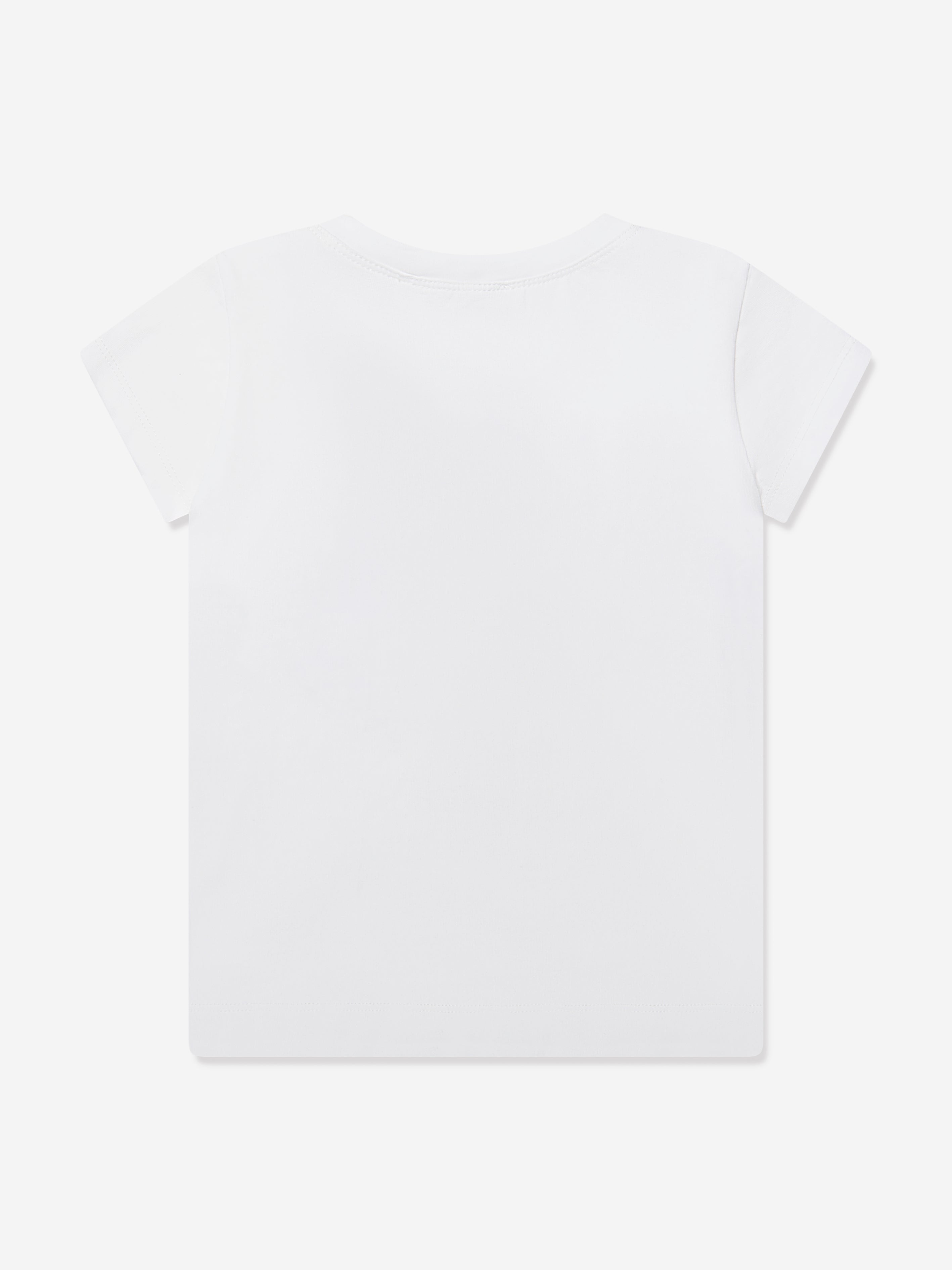 Monnalisa Girls Jerry And Cherie T-Shirt in White