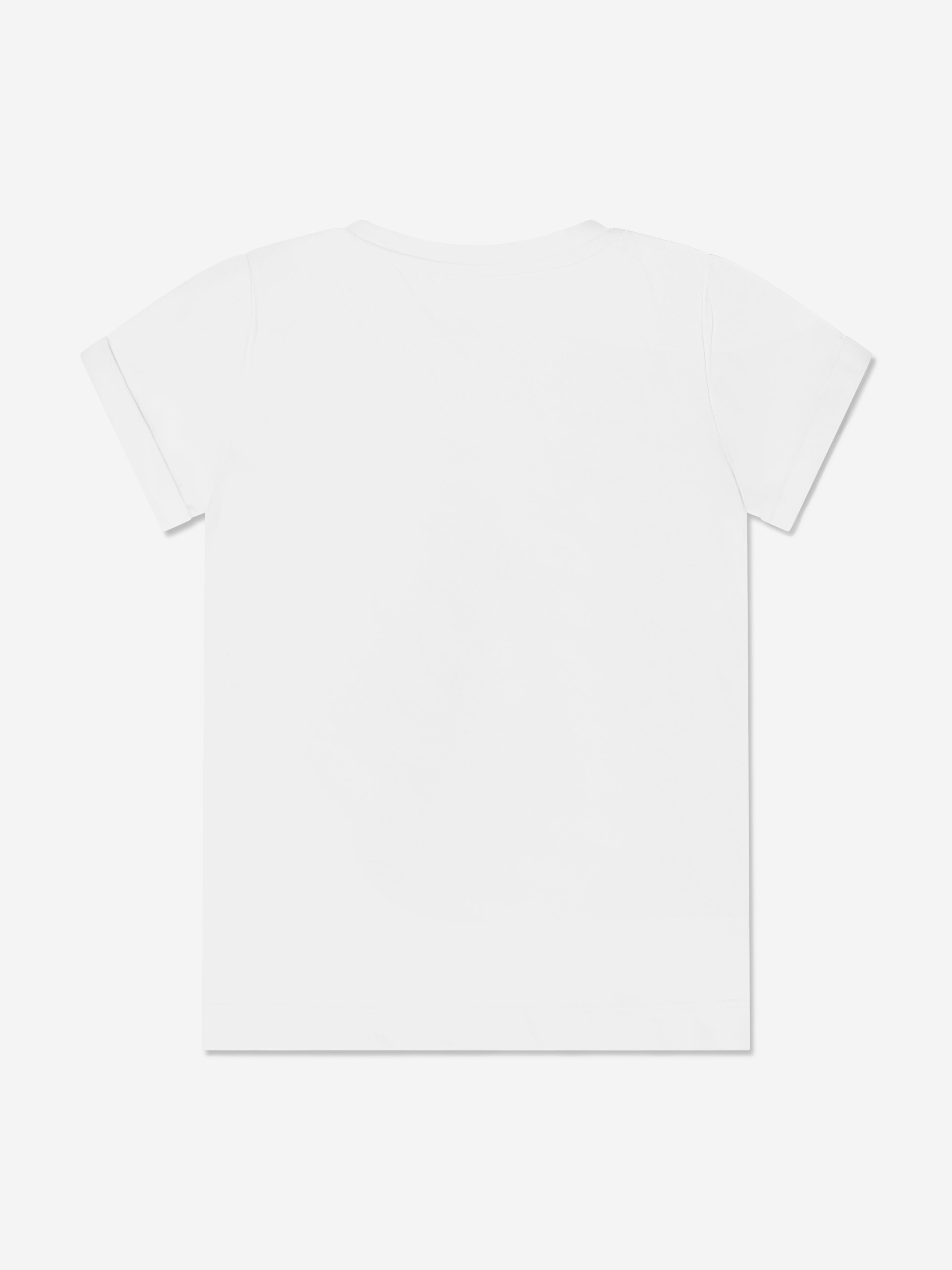 Monnalisa Girls Anchor T-Shirt in White