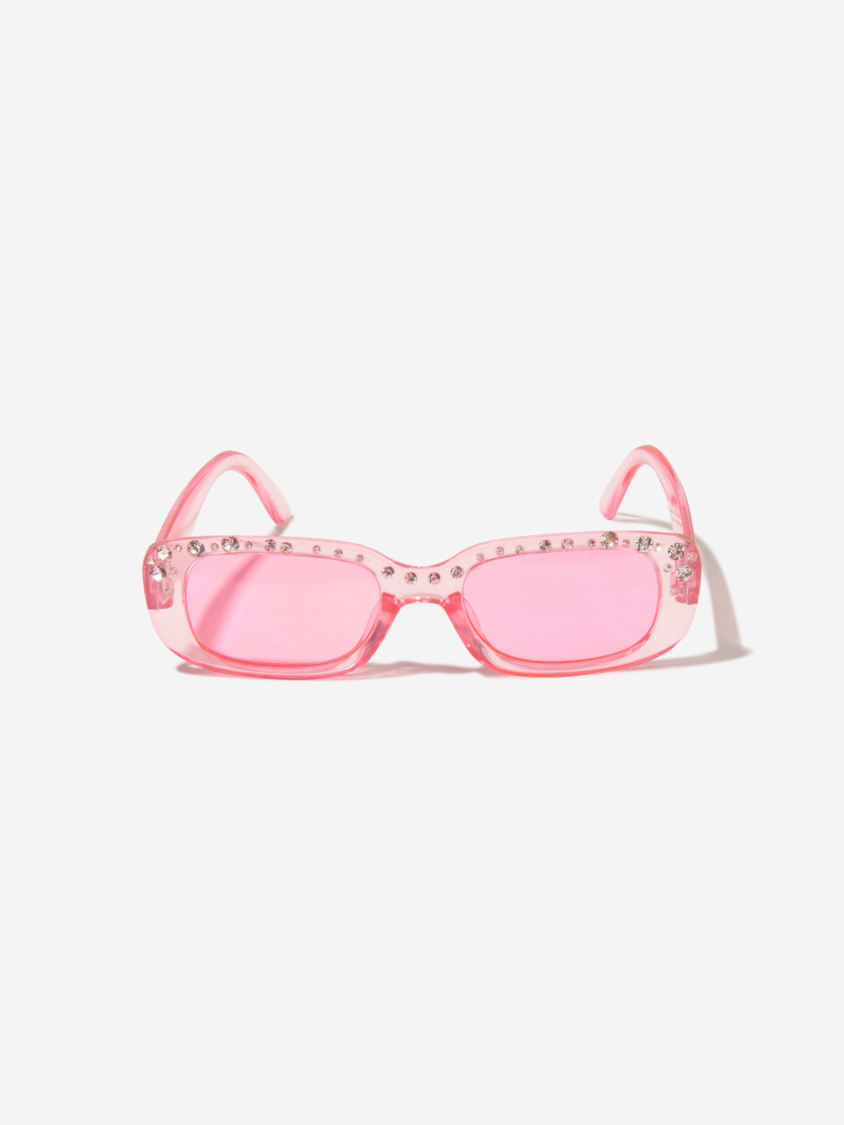 Monnalisa Girls Colour Sunglasses With Case in Pink