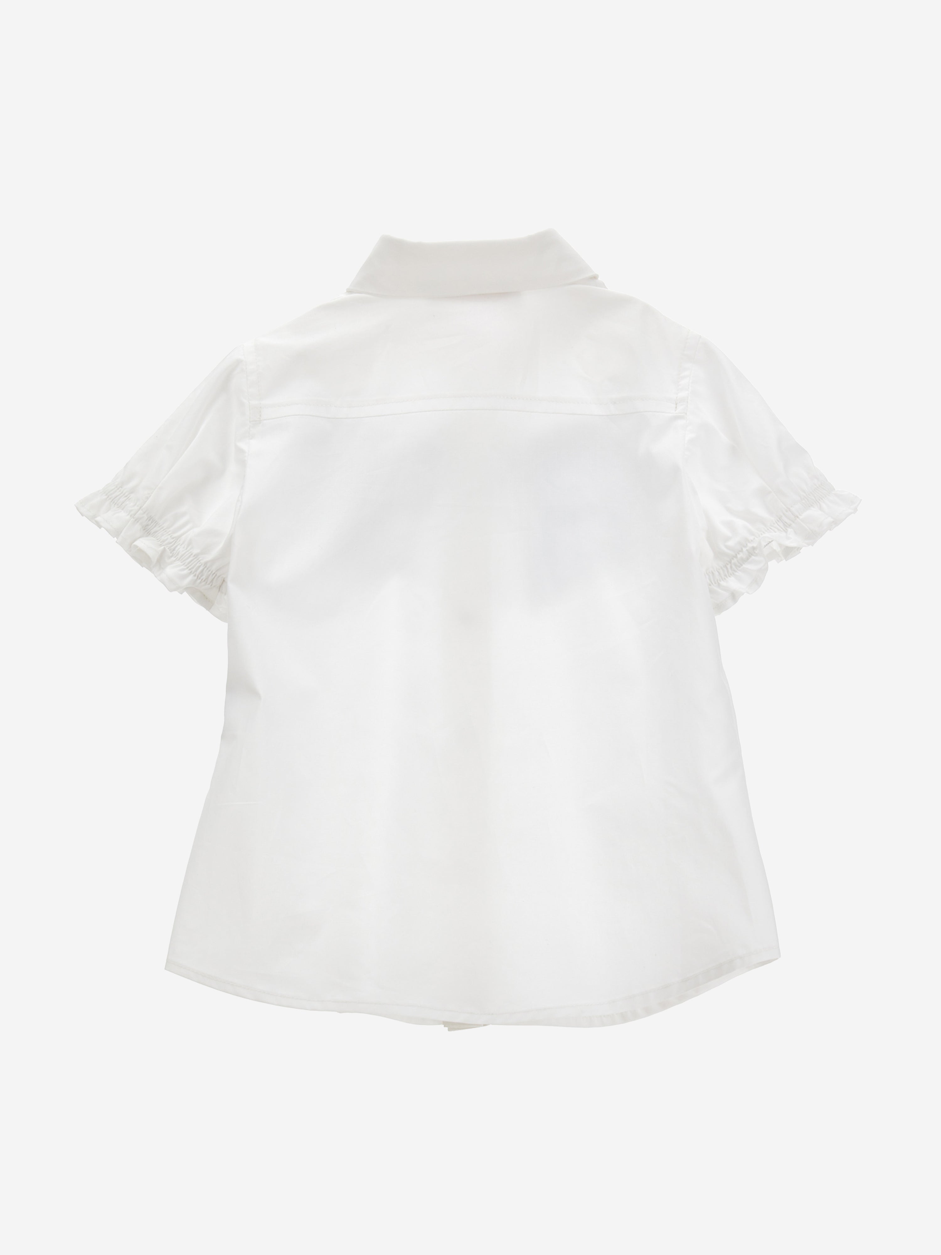 Monnalisa Girls Rodeo Shirt in White