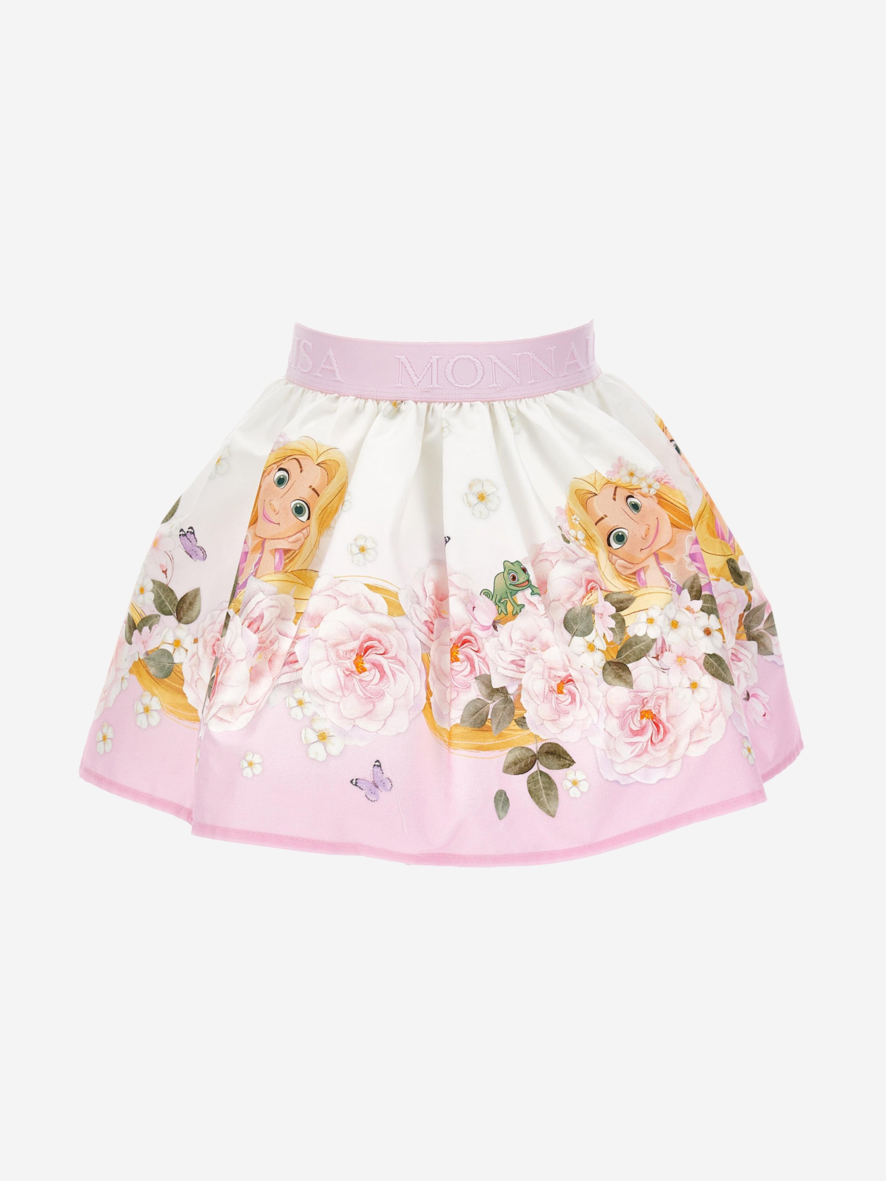 Monnalisa Girls Princess Skirt in Pink