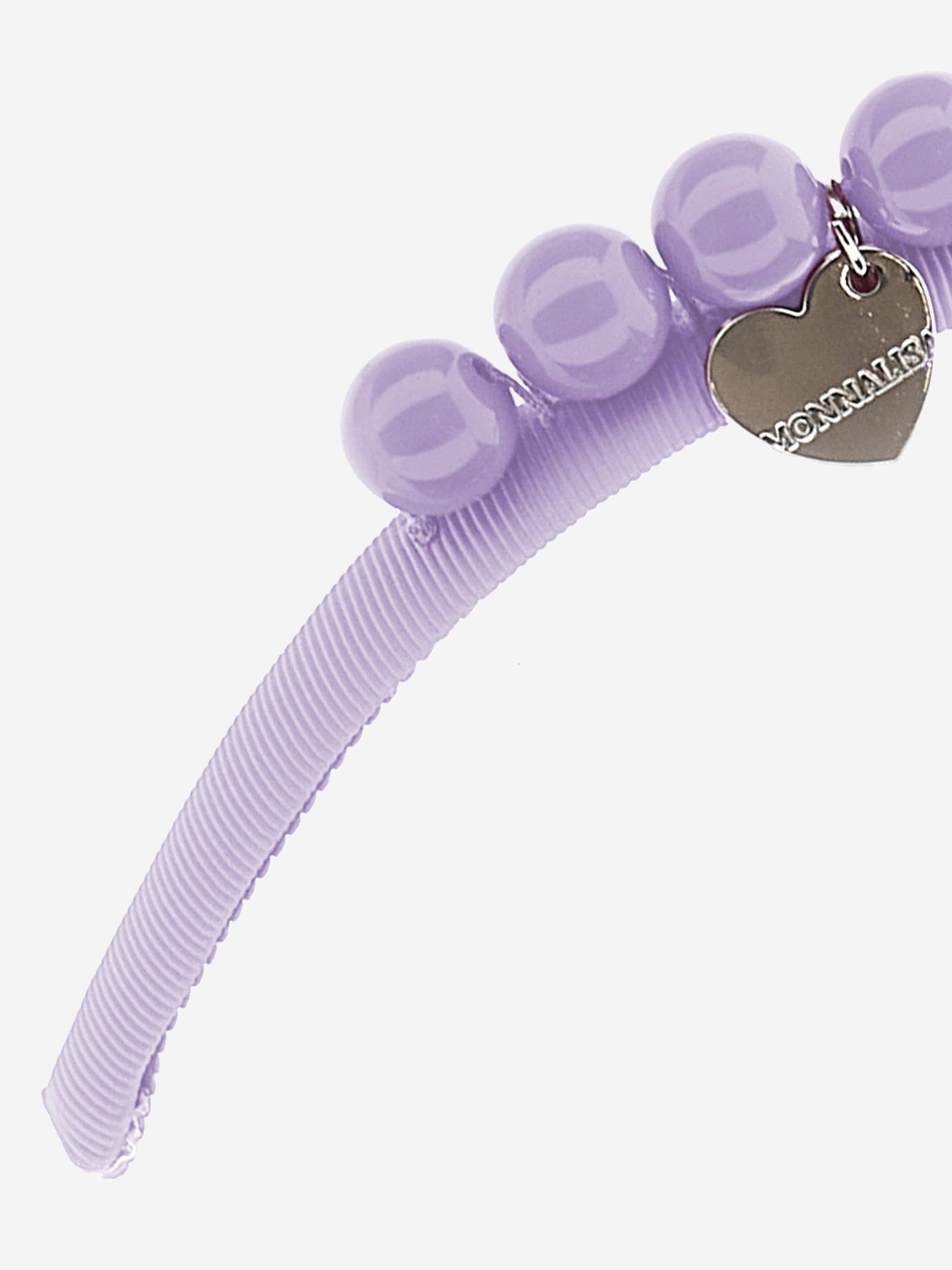 Monnalisa Girls Bob Bon Headband in Purple