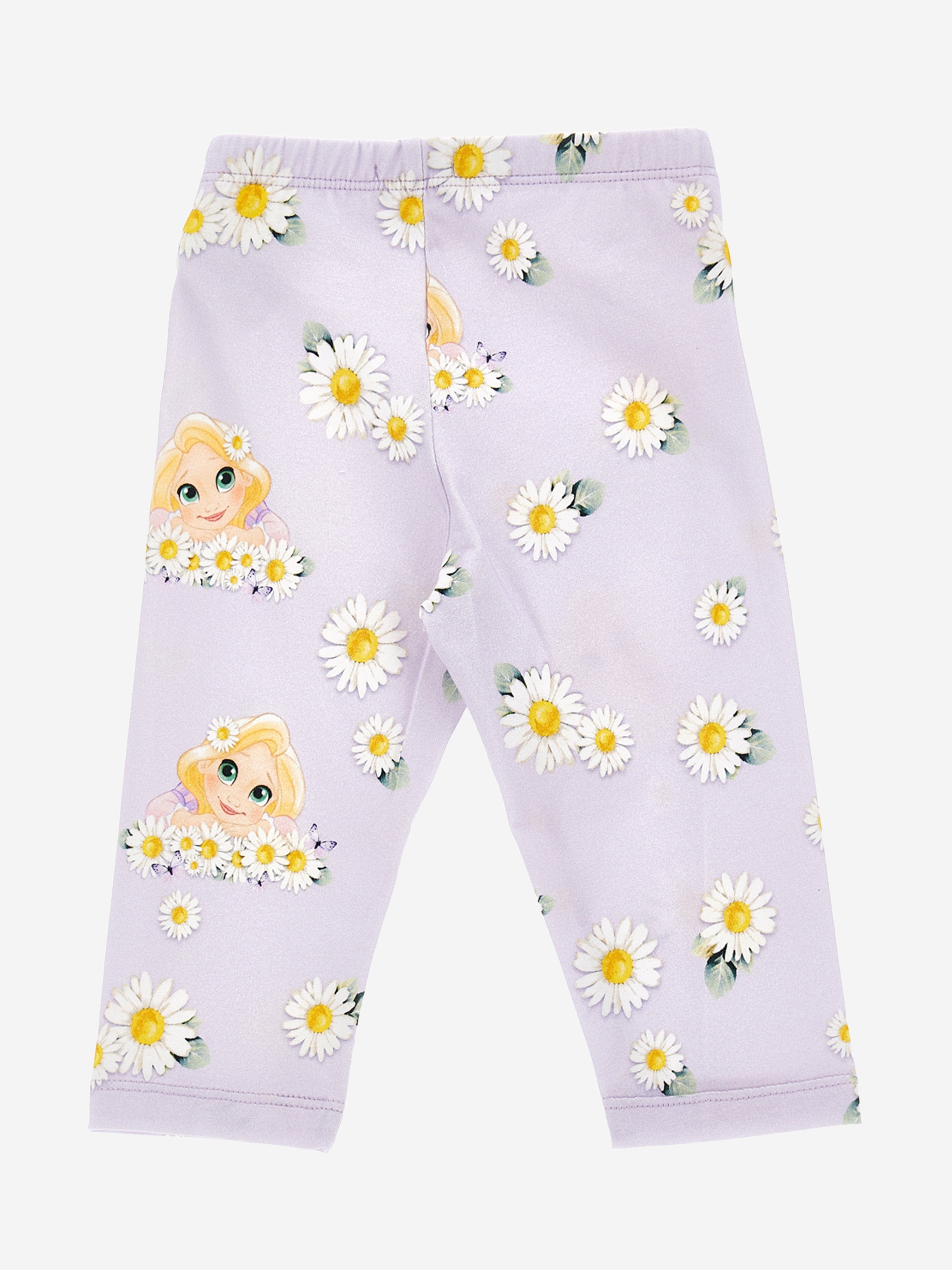 Monnalisa Baby Girls Daisy Leggings in Purple