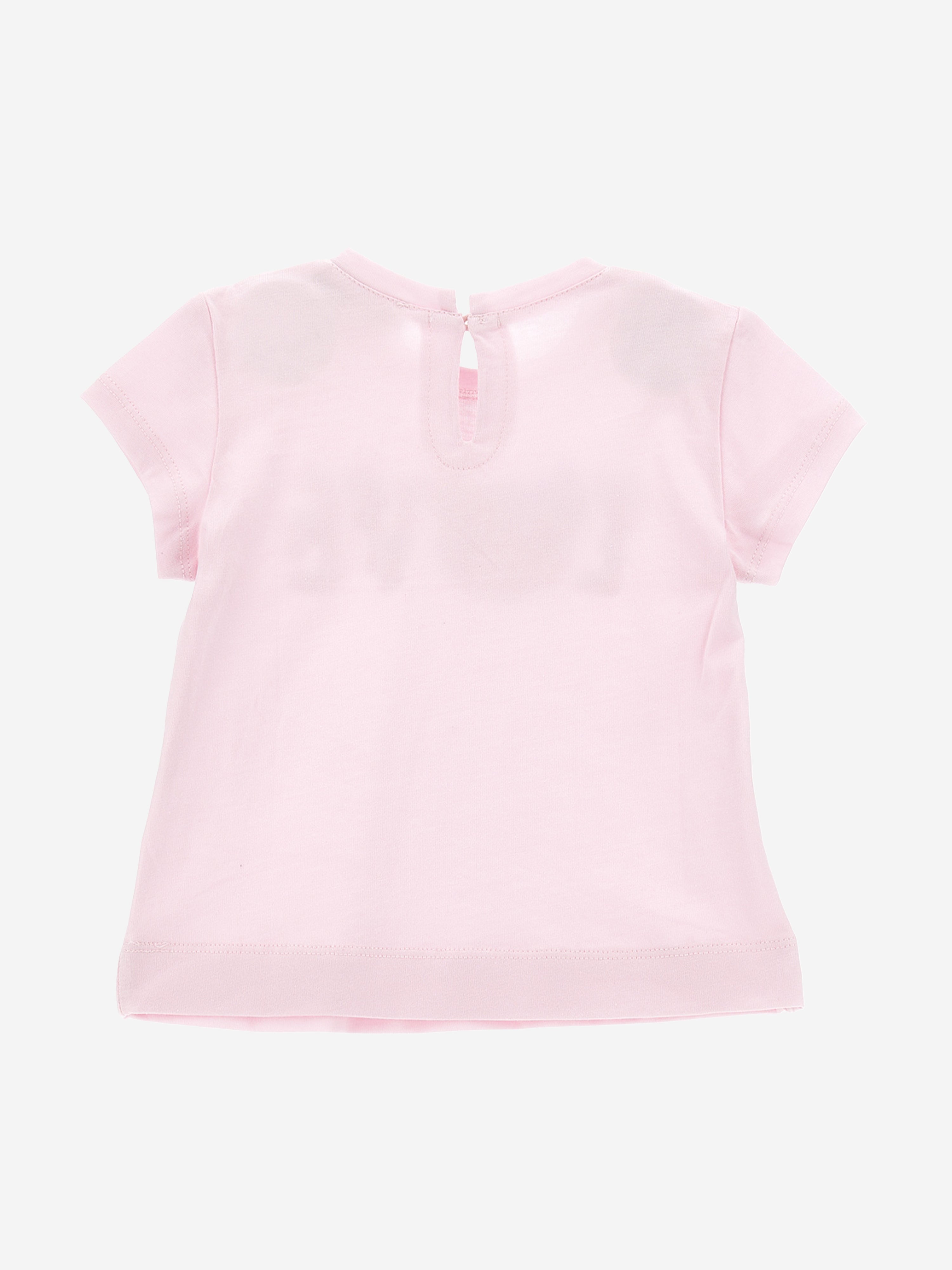 Monnalisa Baby Girls Love Teddy T-Shirt in Pink