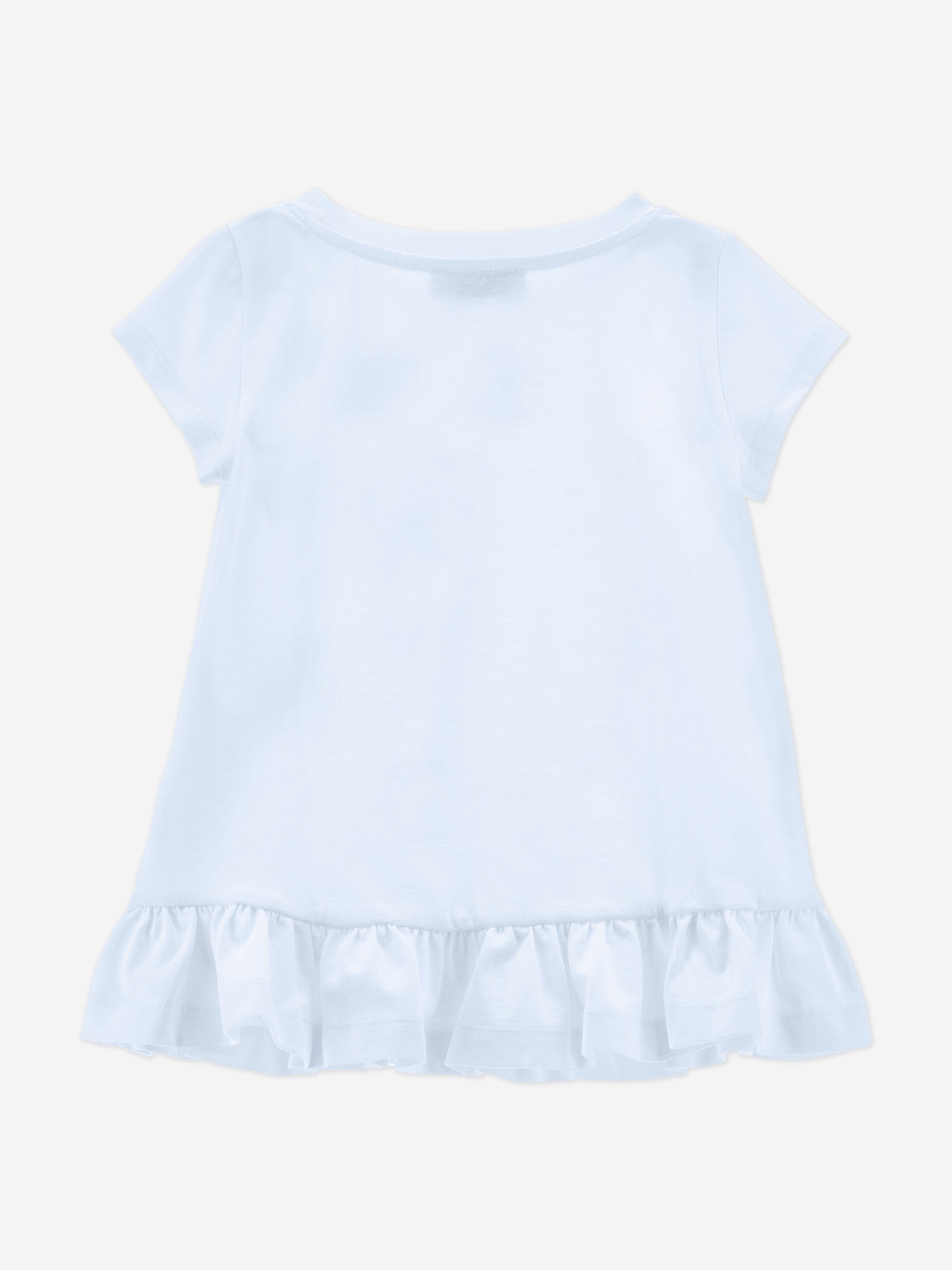 Monnalisa Girls Alice In Wonderland T-Shirt in Blue