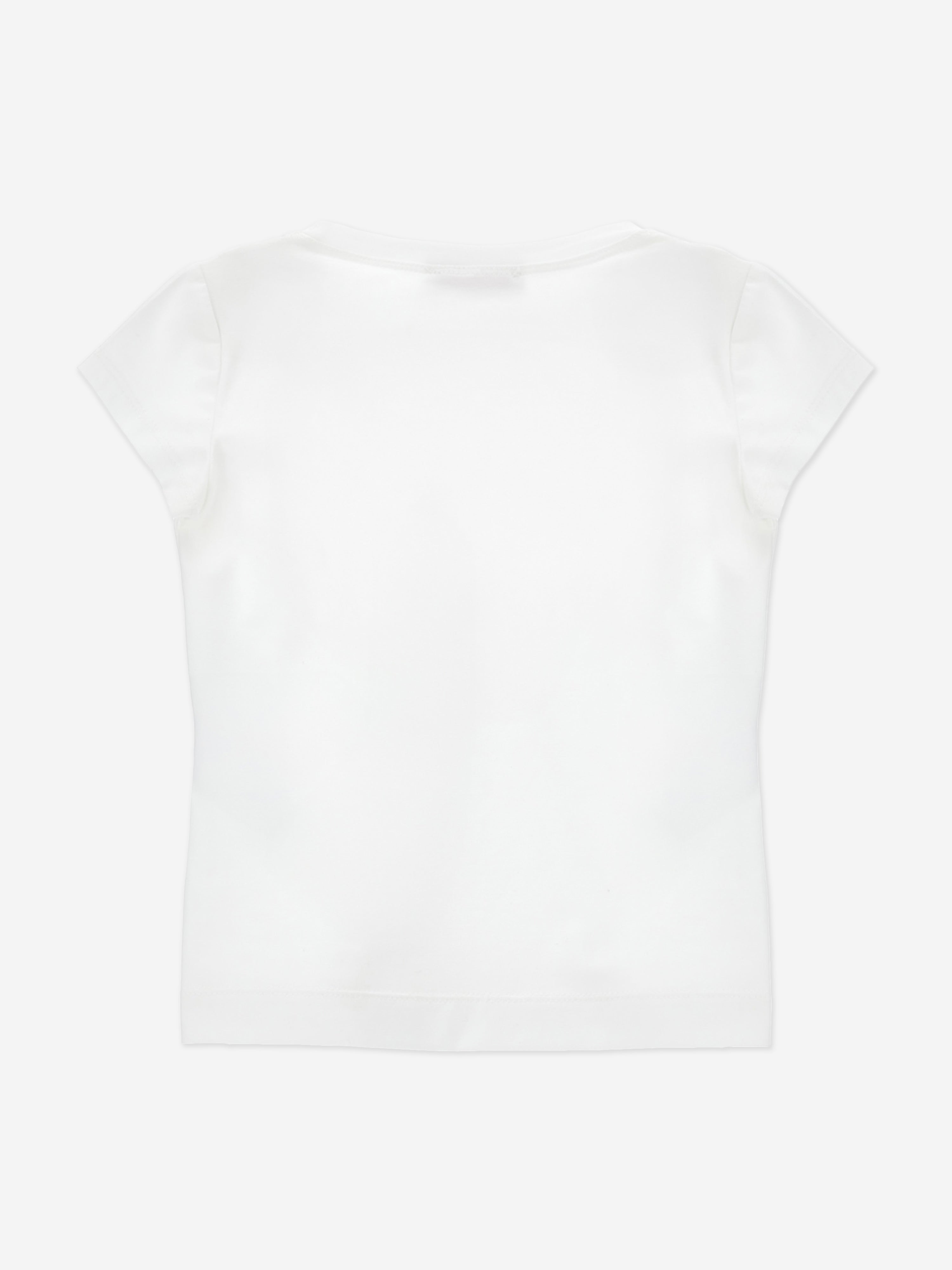 Monnalisa Girls Sweet Candies T-Shirt in White
