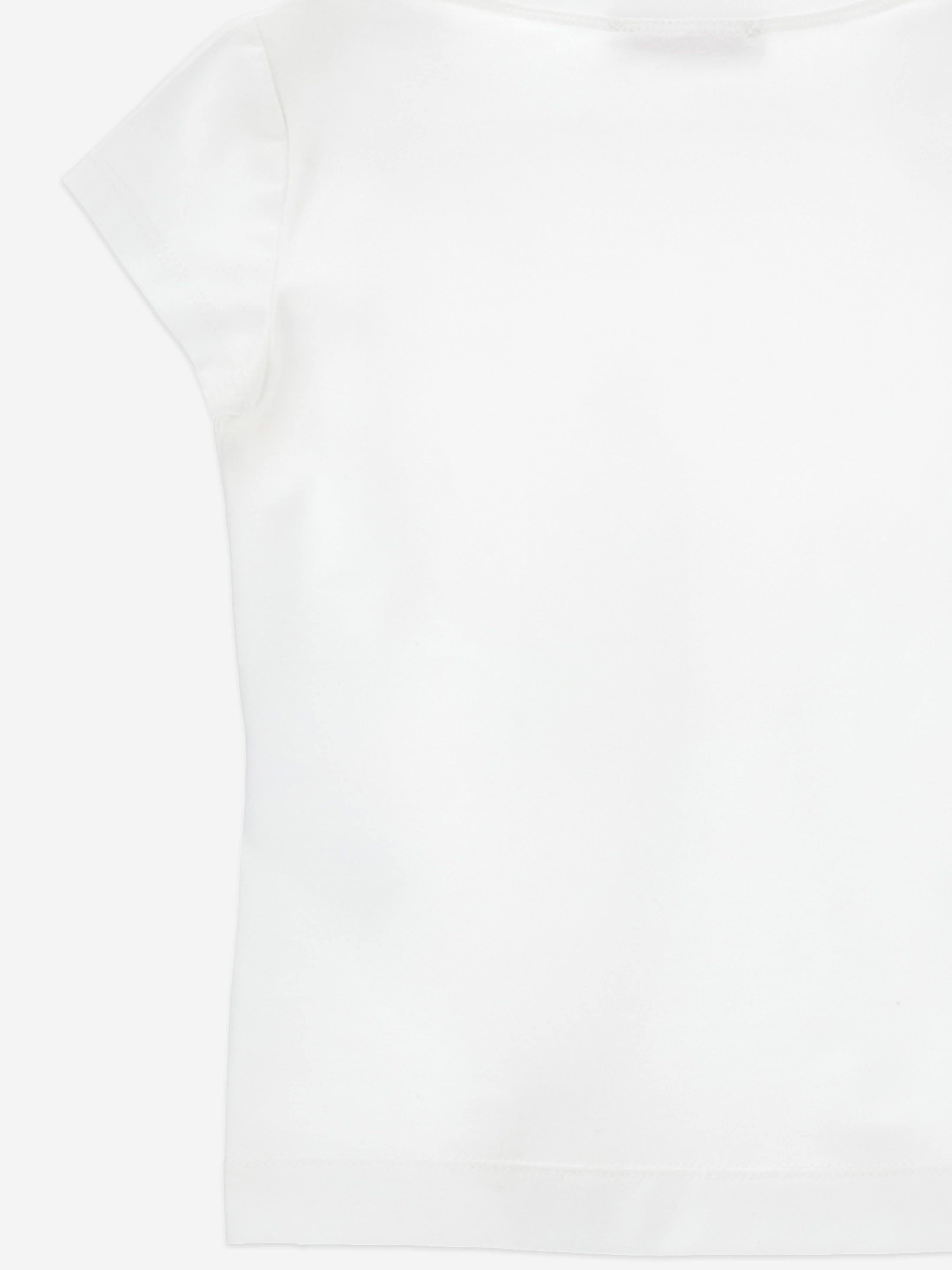 Monnalisa Girls Sweet Candies T-Shirt in White