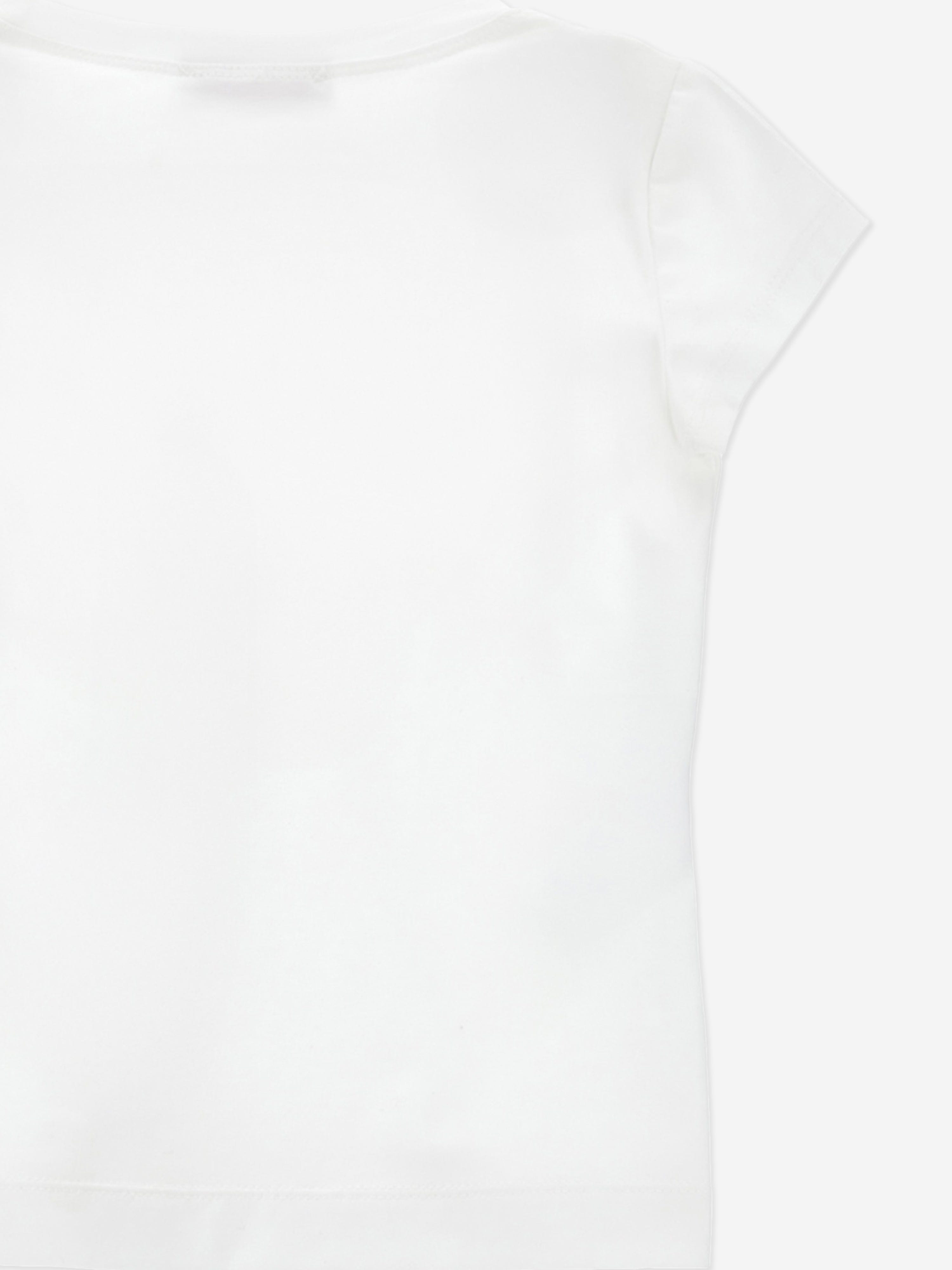 Monnalisa Girls Hello Kitty T-Shirt in White