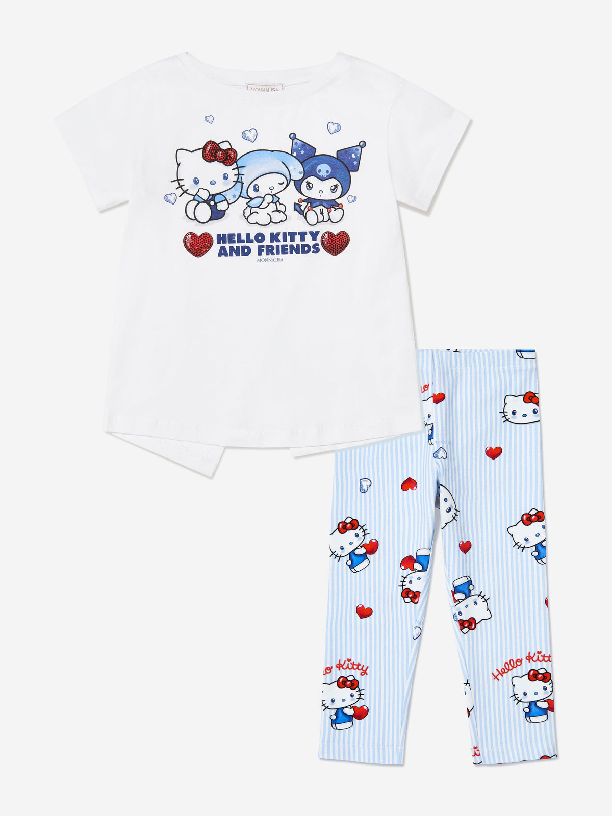 Monnalisa Hello Kitty Friends Legging Set