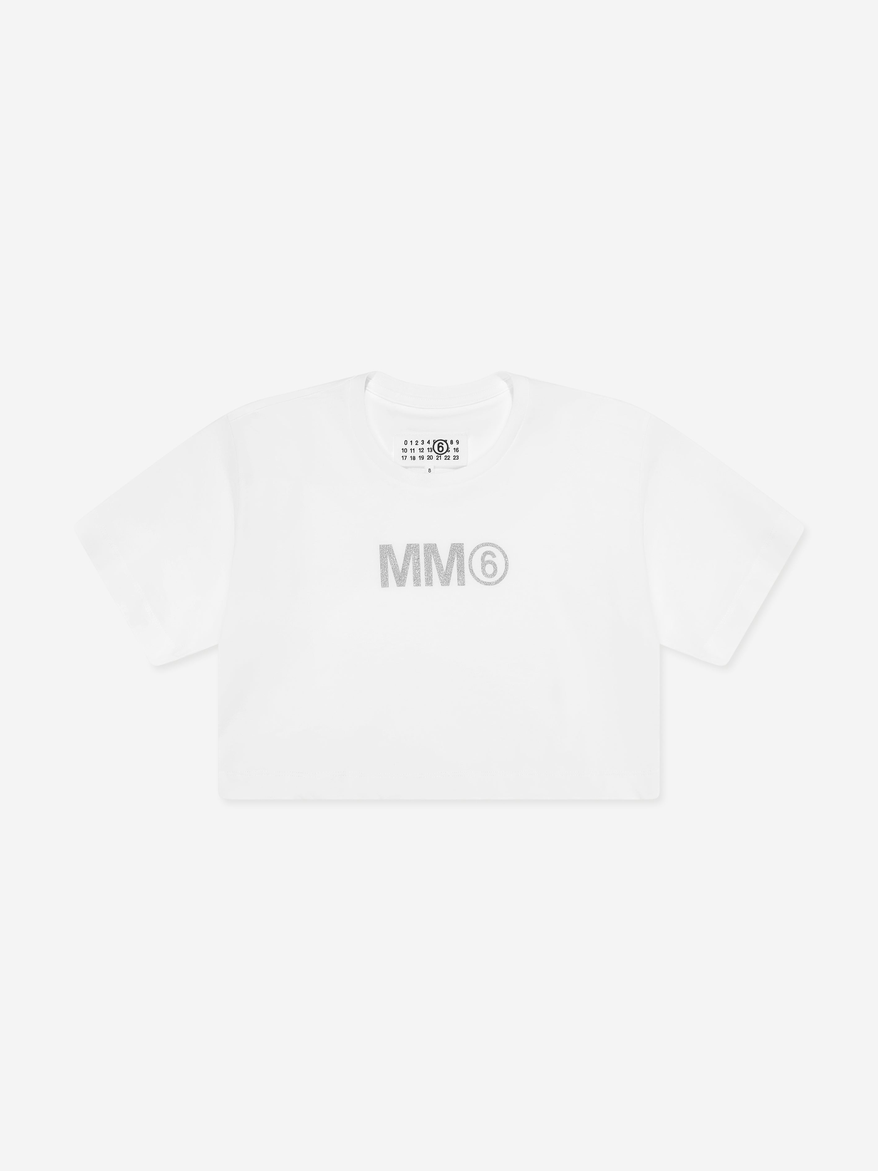 MM6 Maison Margiela Kids Logo T-Shirt in White