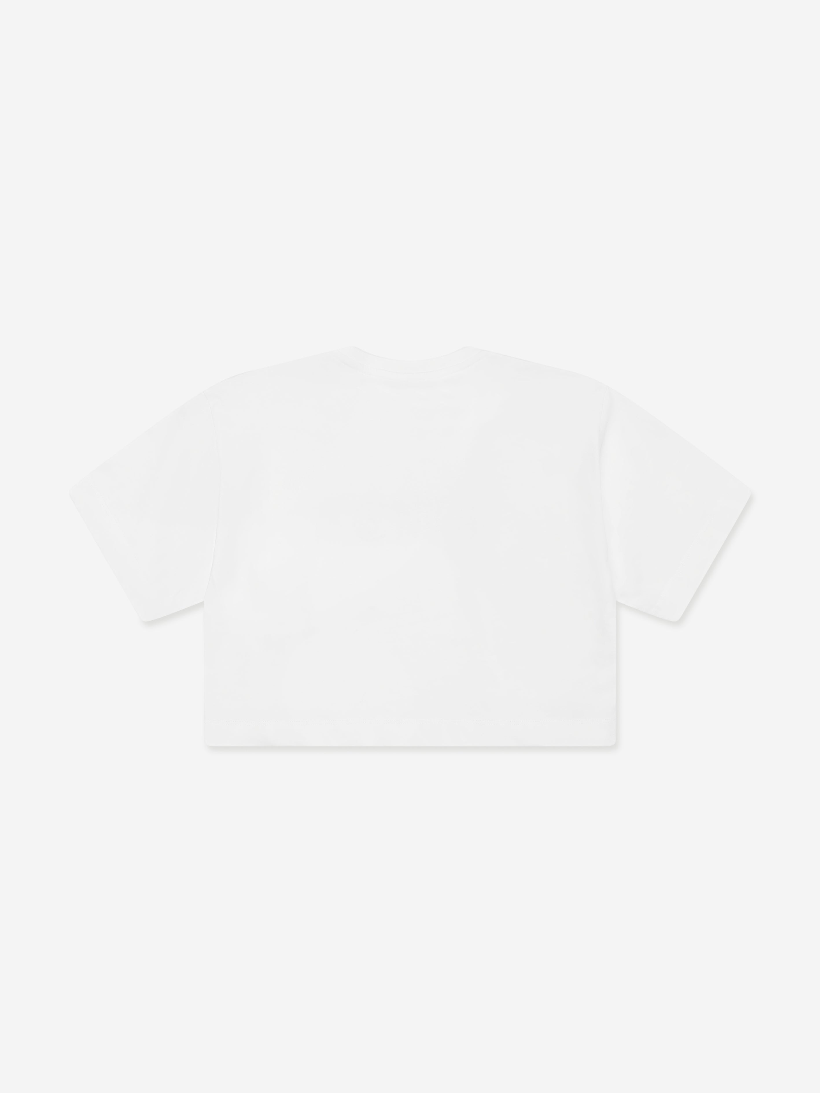 MM6 Maison Margiela Kids Logo T-Shirt in White