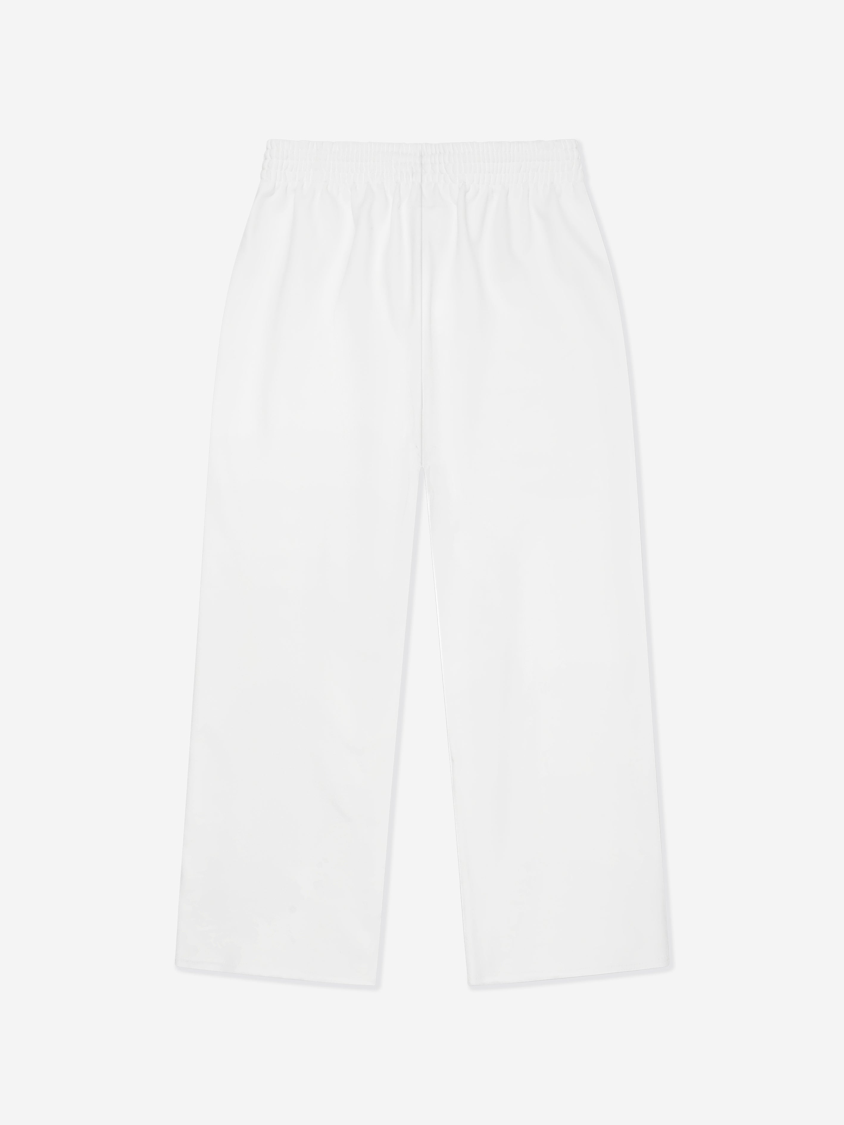 MM6 Maison Margiela Kids Wide Leg Joggers in White