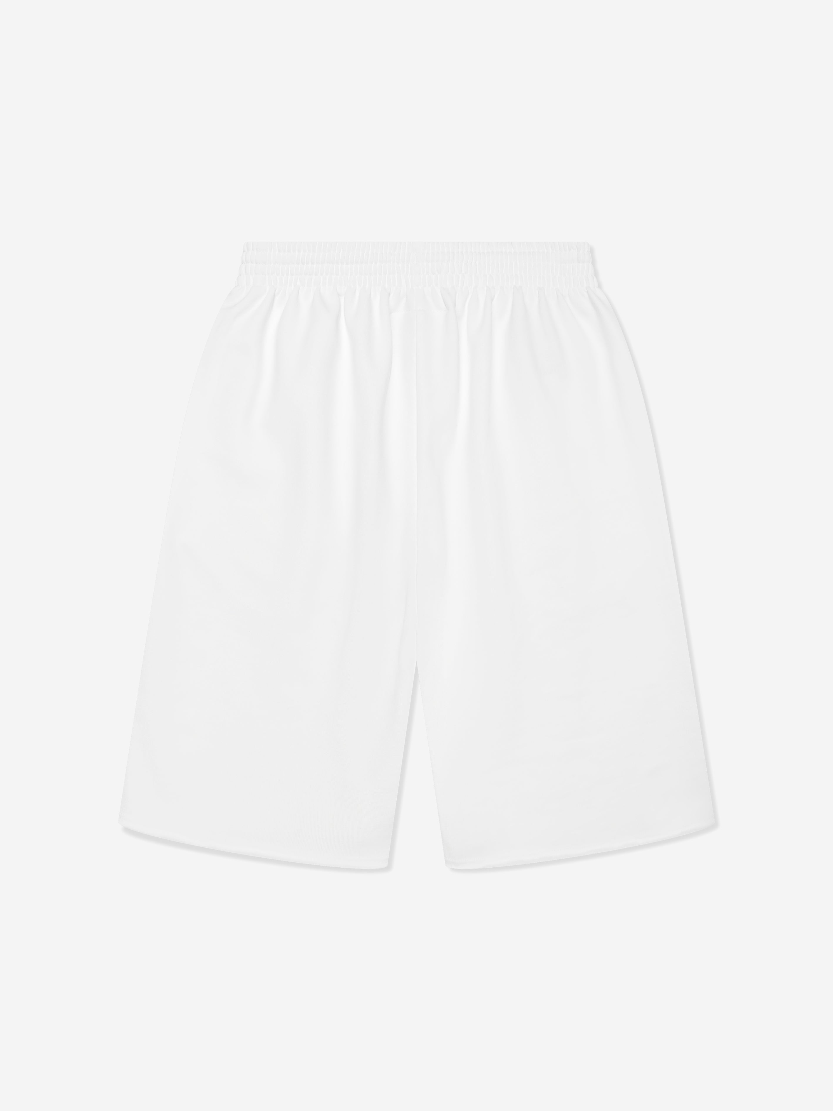 MM6 Maison Margiela Kids Logo Shorts in White