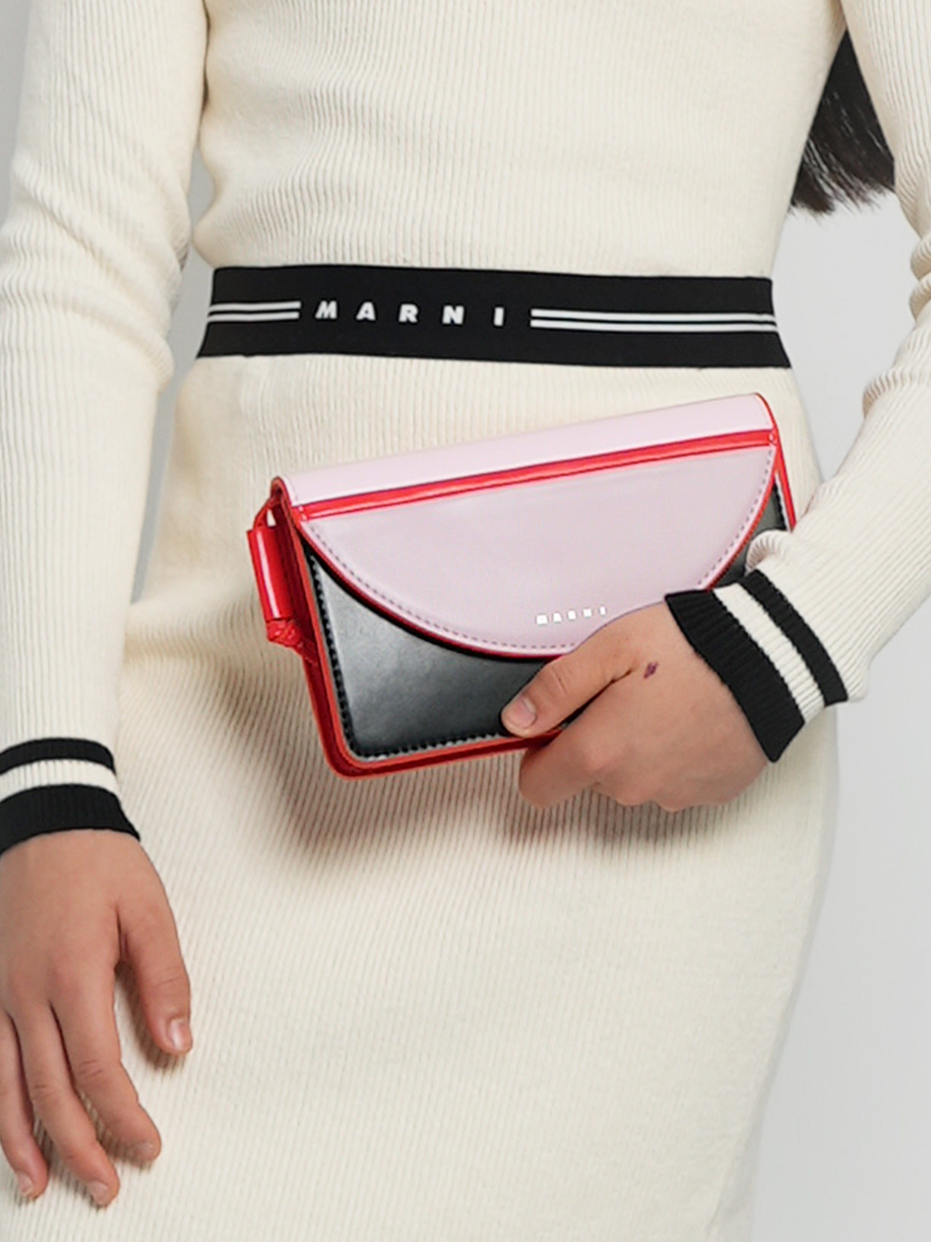 MARNI Girls Crossbody Bag in Pink (15cm)