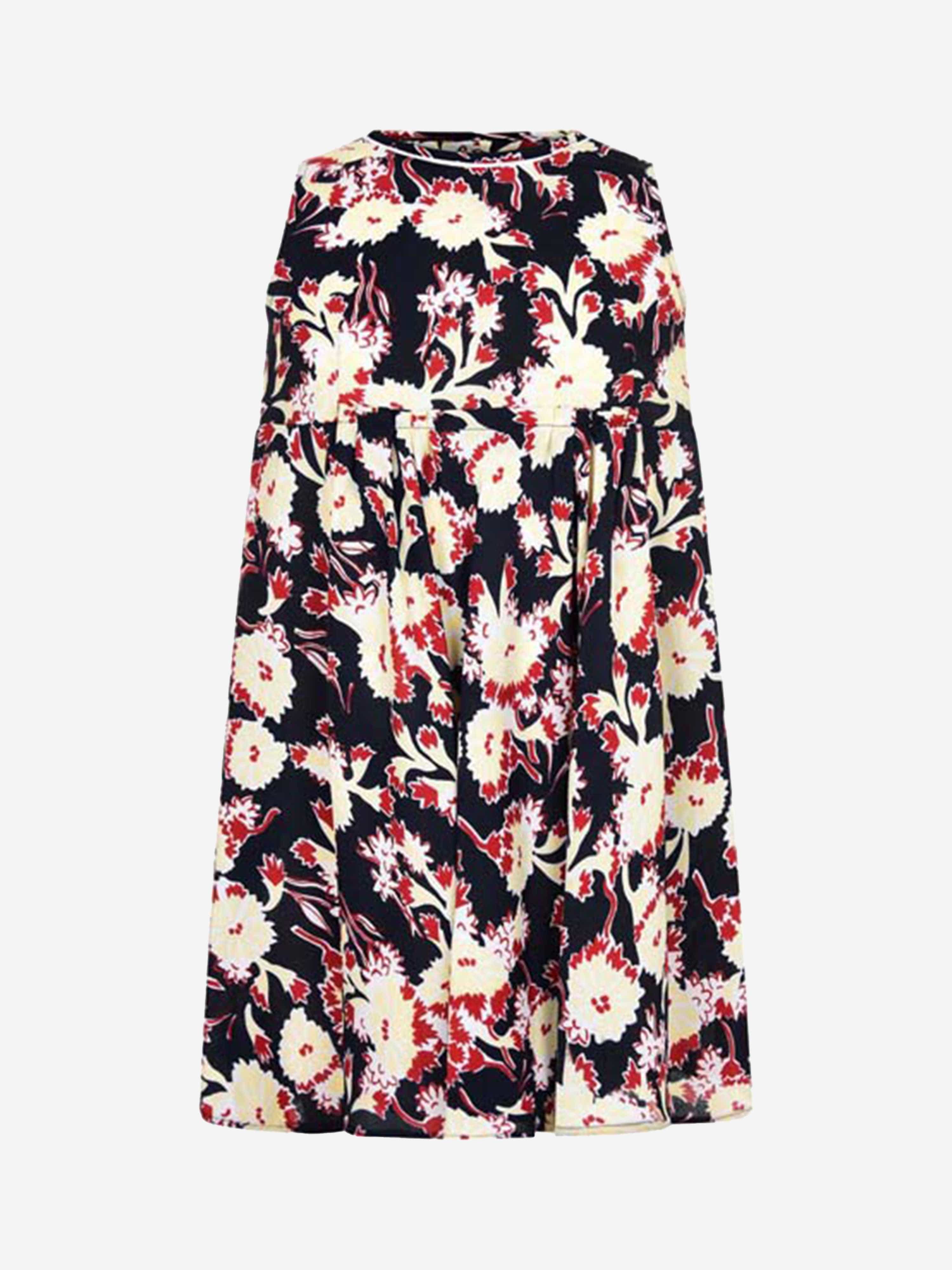 MARNI Girls & Yellow Floral Viscose Dress