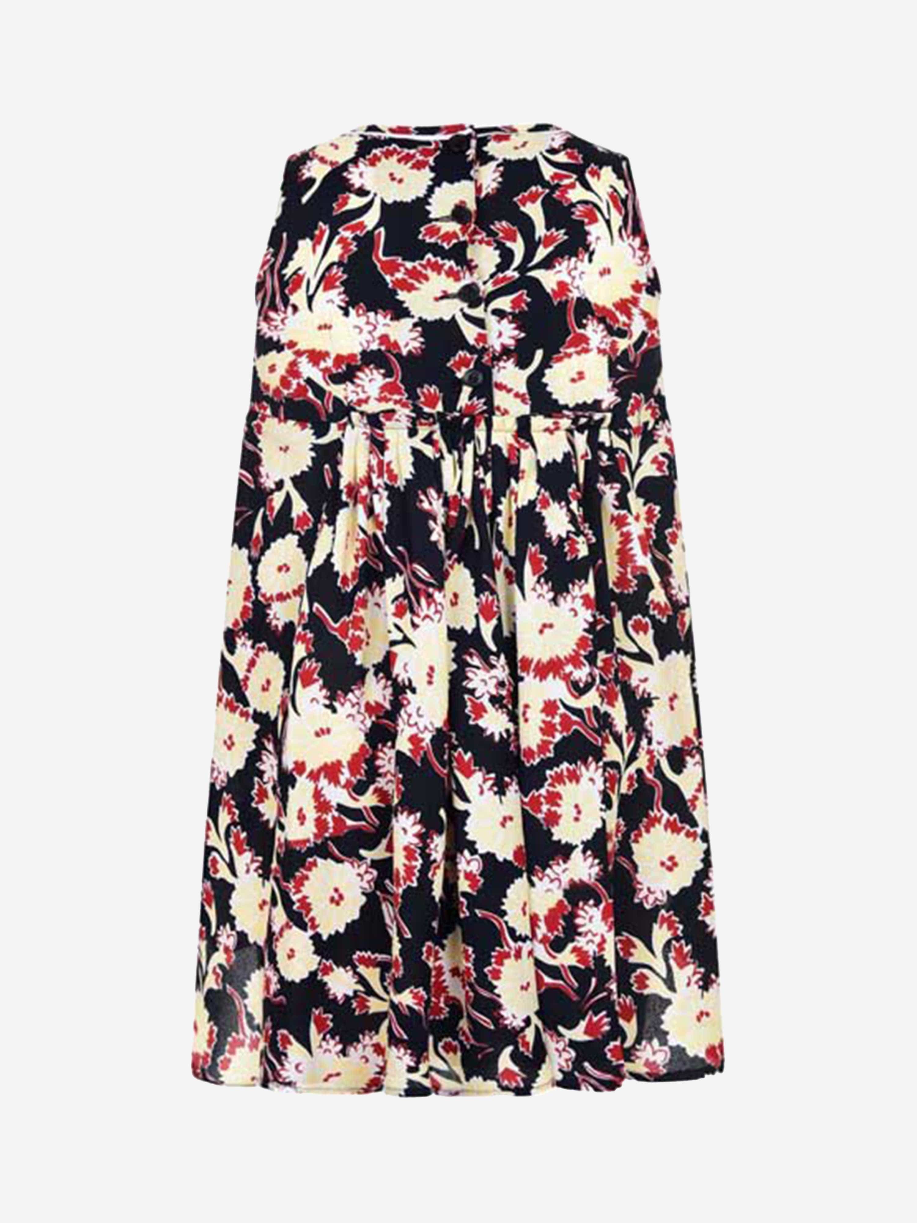 MARNI Girls & Yellow Floral Viscose Dress