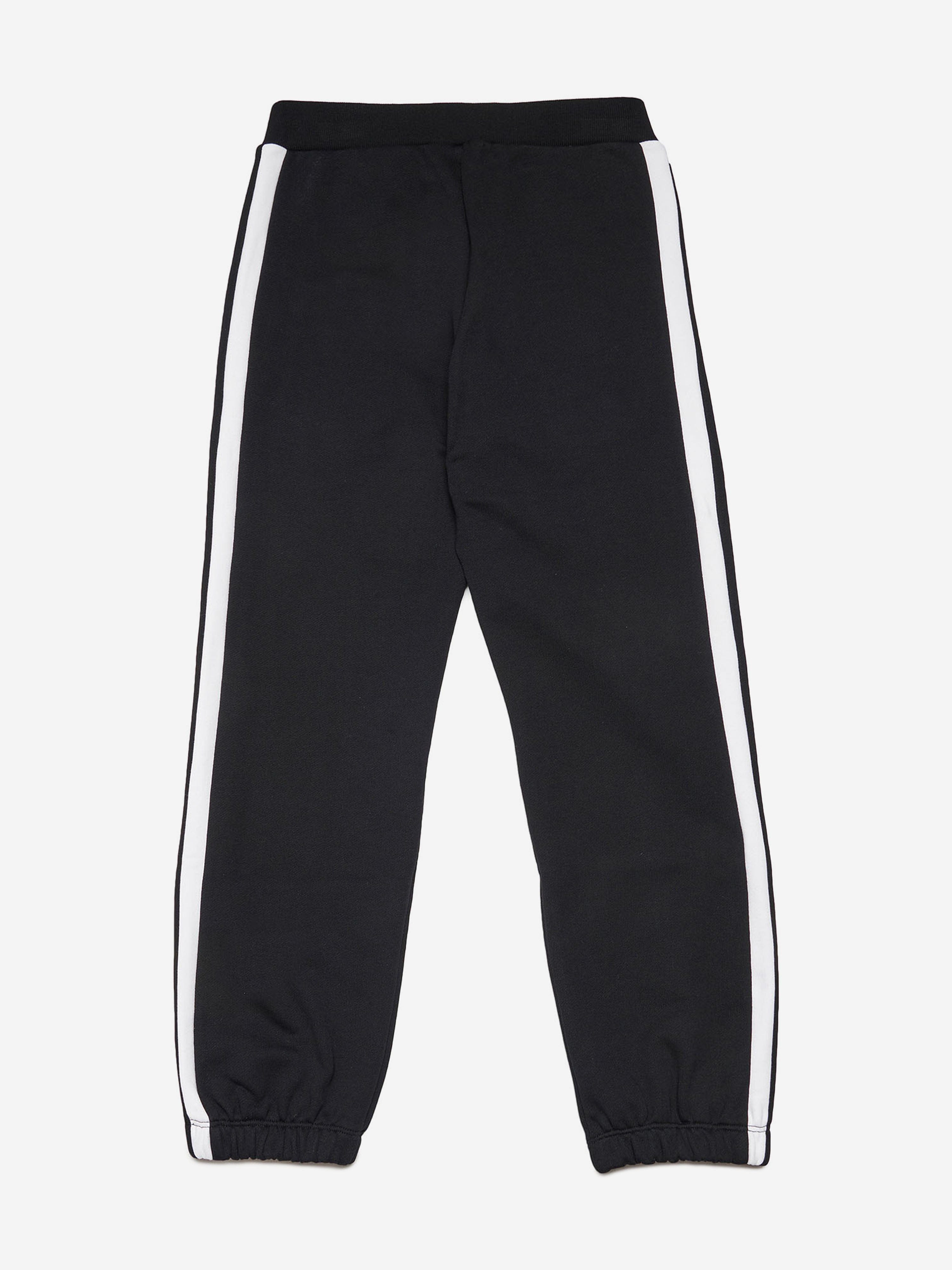 MARNI Kids Stripe Logo Joggers in Black