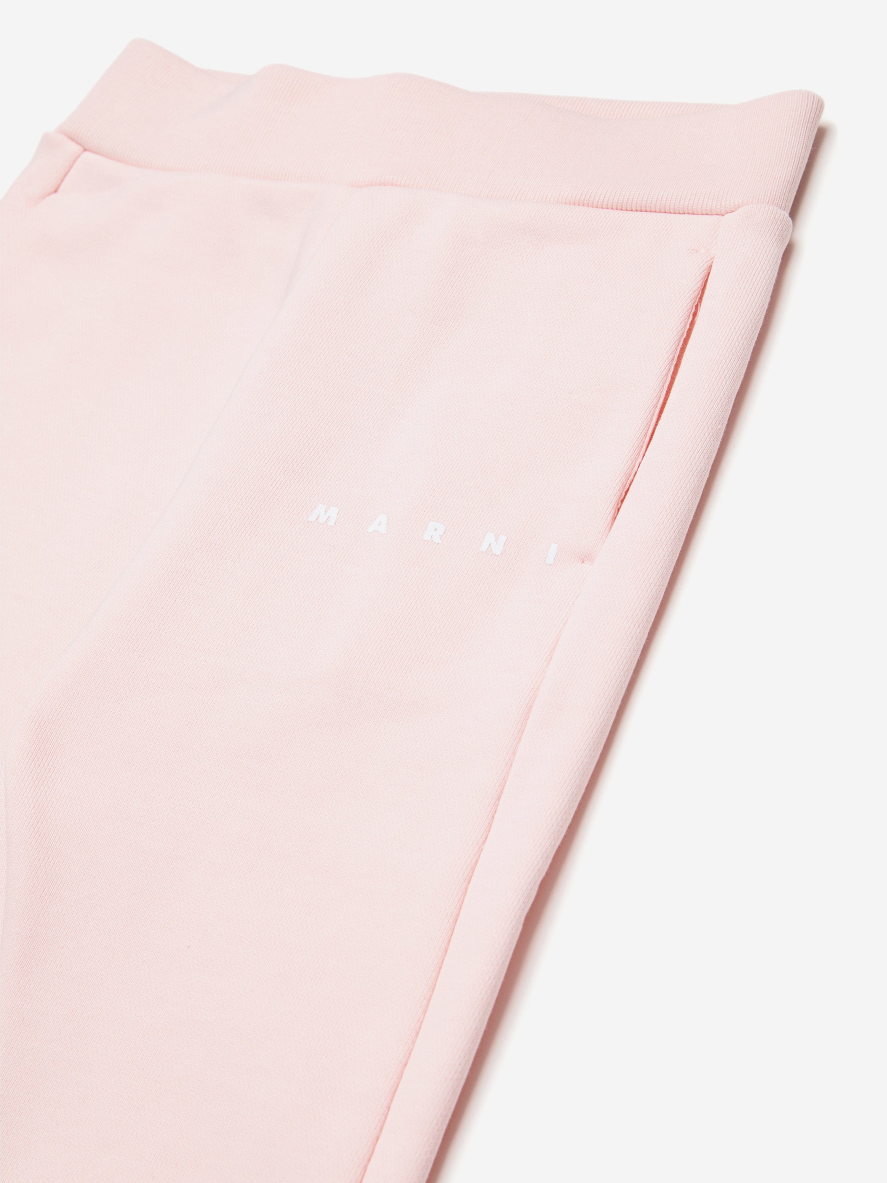 MARNI Baby Girls Logo Joggers in Pink