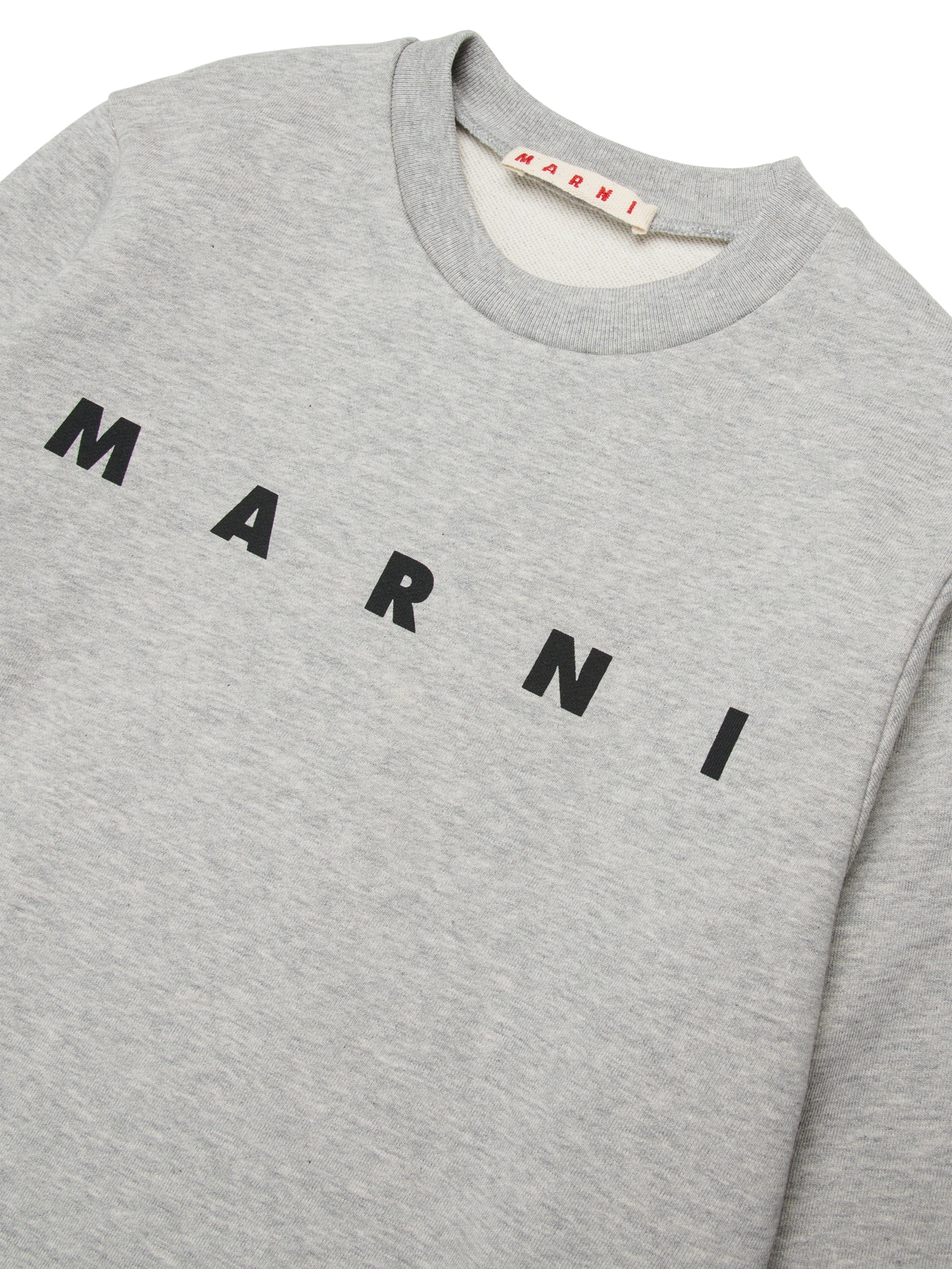 MARNI Kids Logo Sweatshirt in Grey