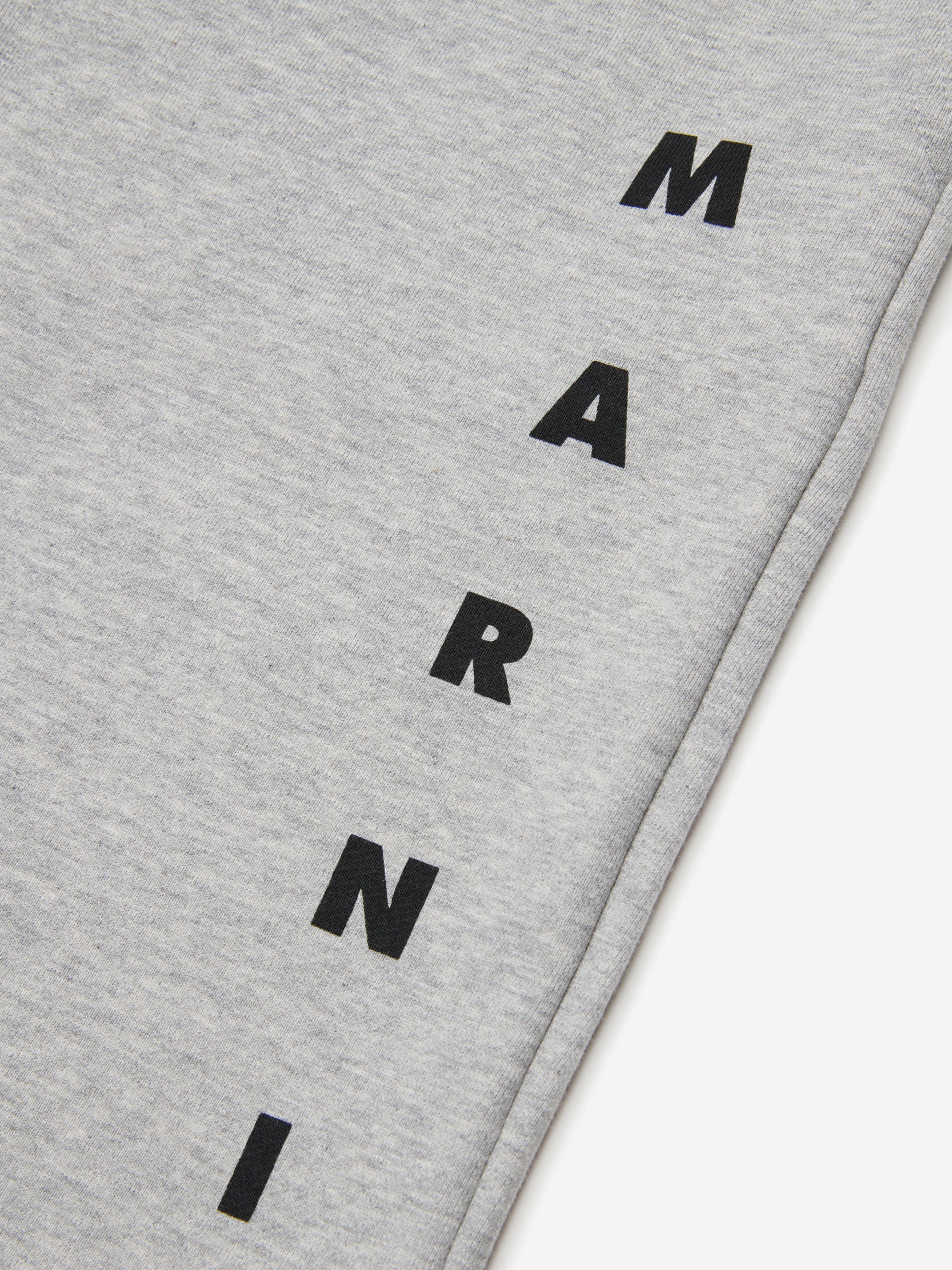 MARNI Kids Logo Shorts in Grey