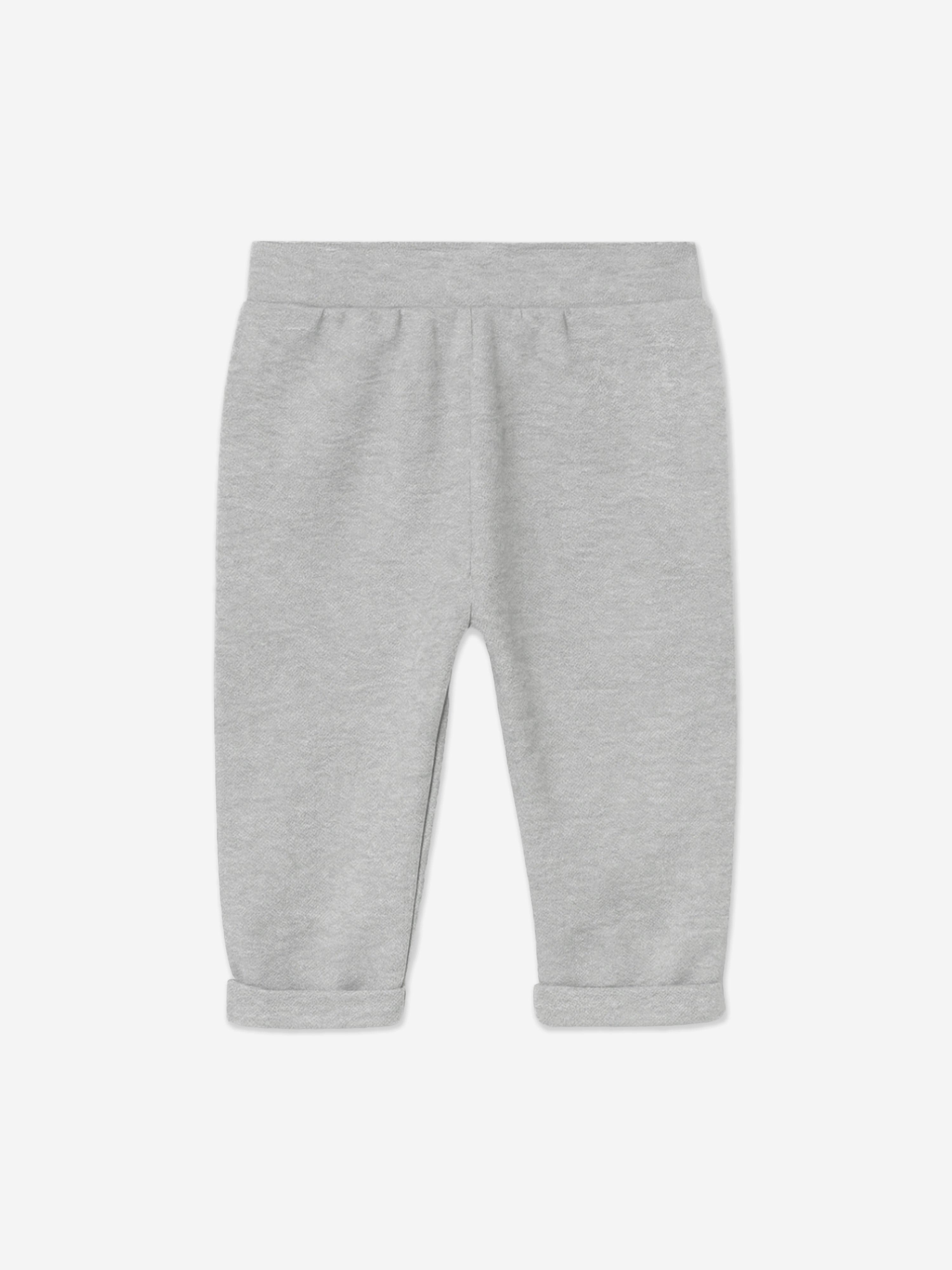 Mininio Baby Boys Polo Shirt and Trouser Set in Grey