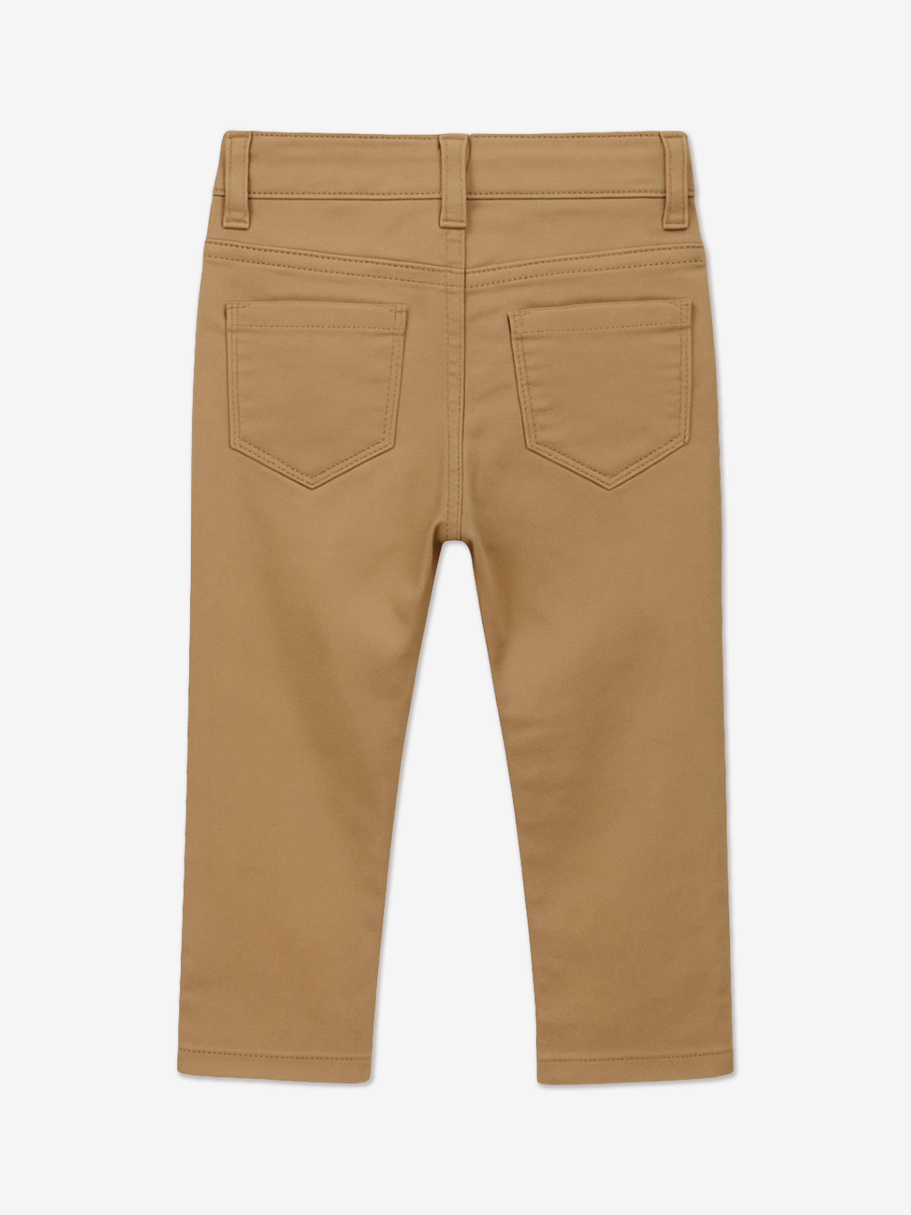 Mininio Baby Boys 4 Piece Trouser Set in Beige