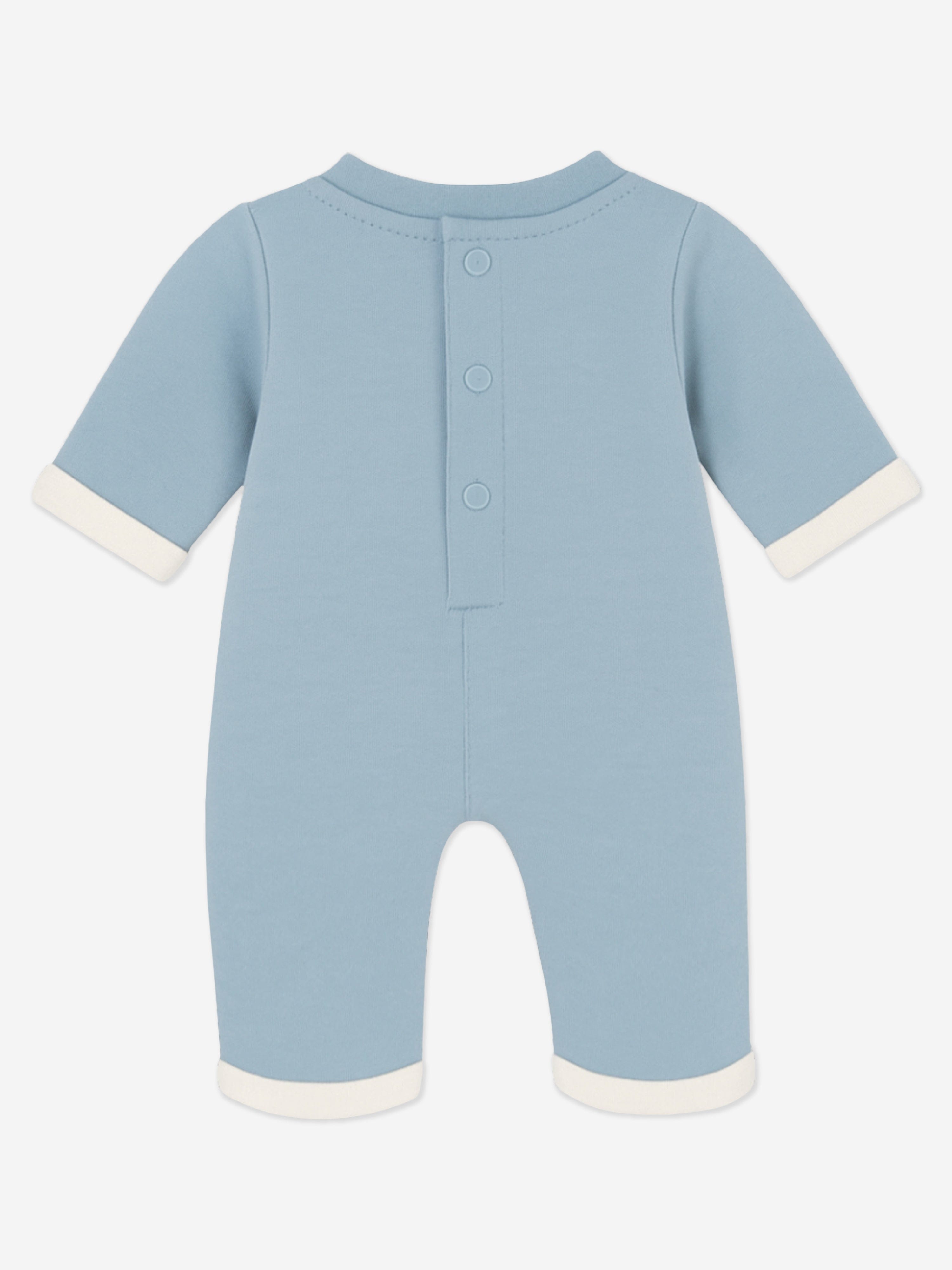 Mininio Baby Boys Romper in Blue