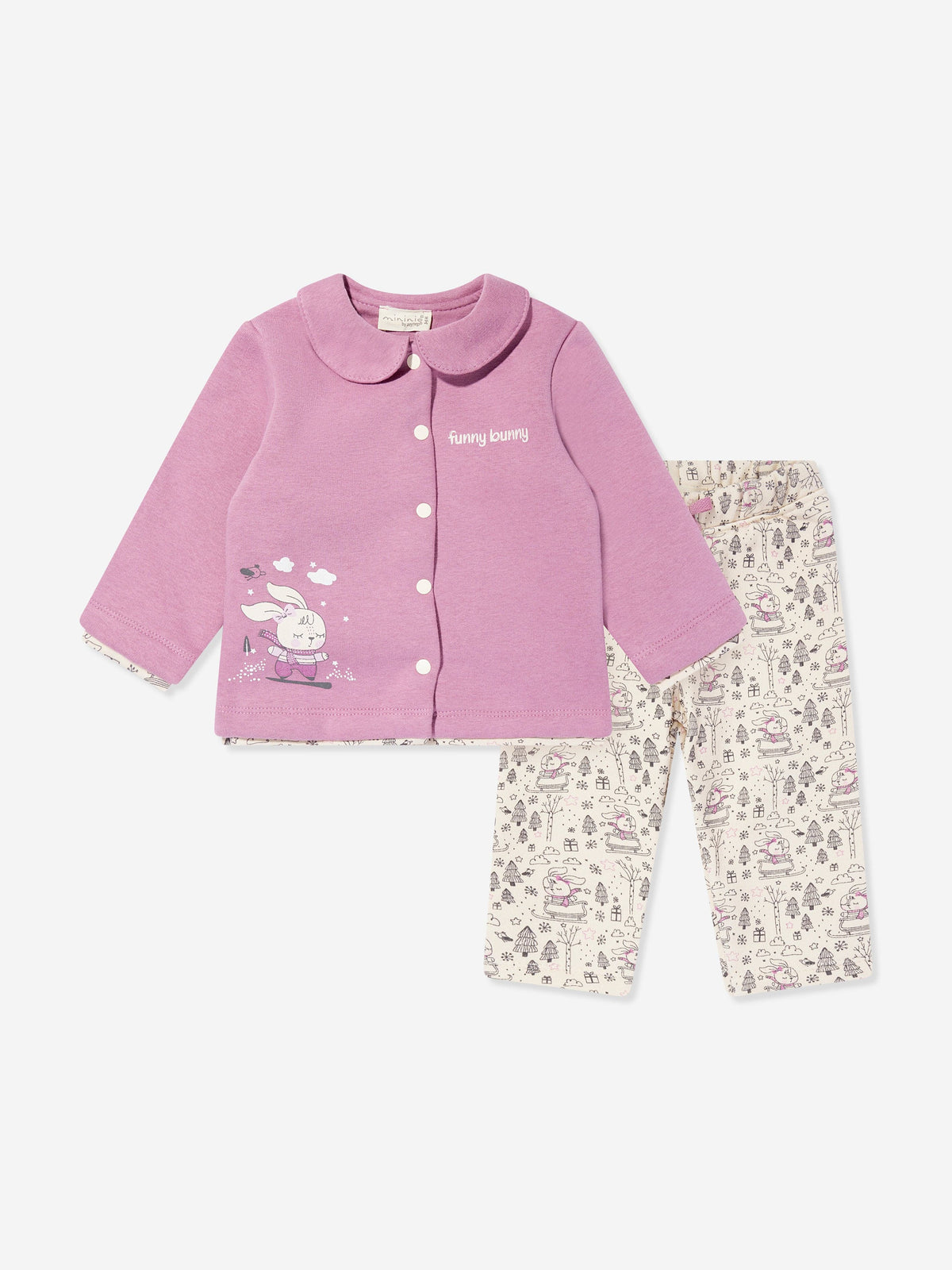 Mininio Cardigan Trouser Set