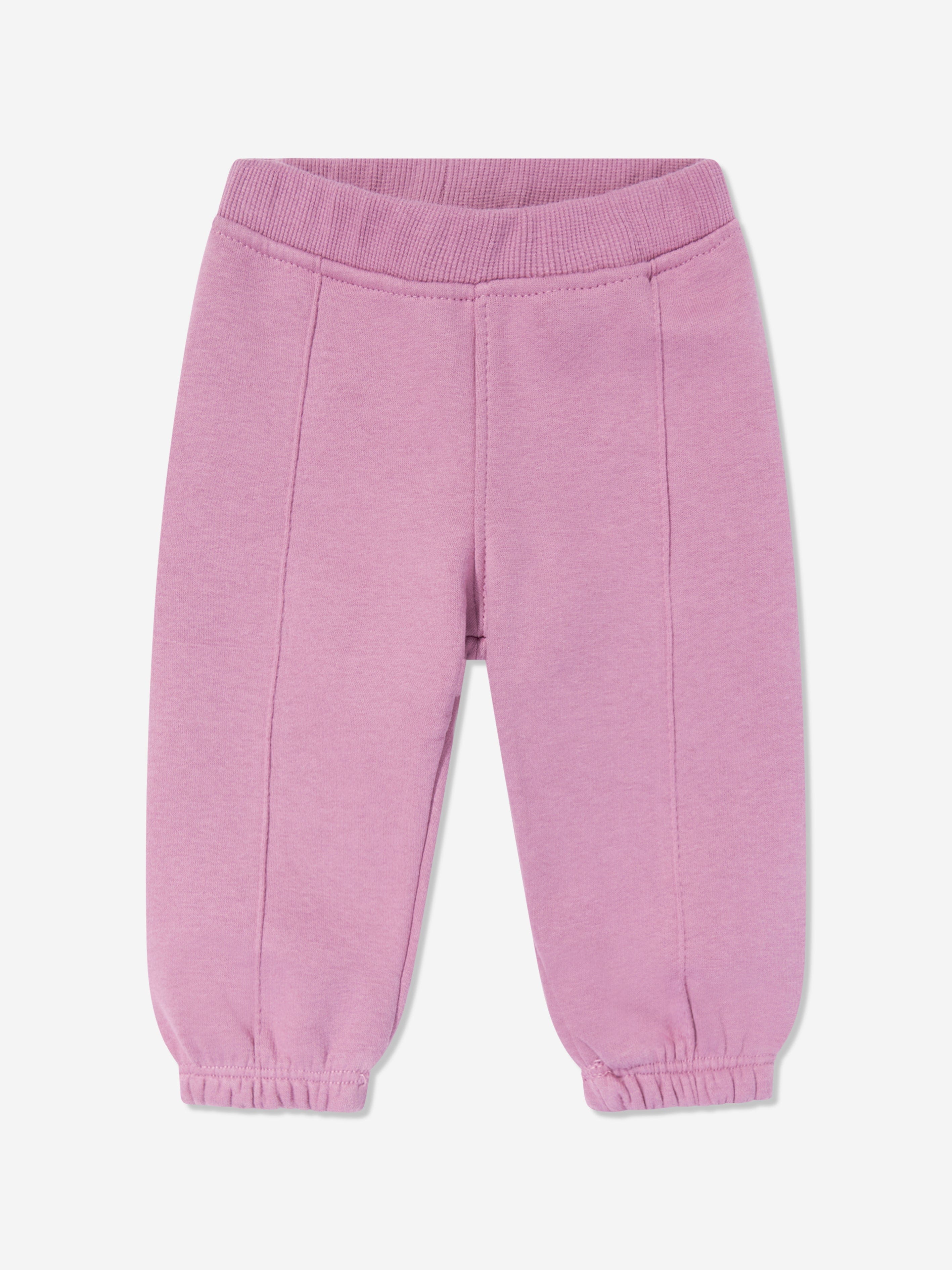Mininio Baby Girls 3 Piece Outfit Set in Pink