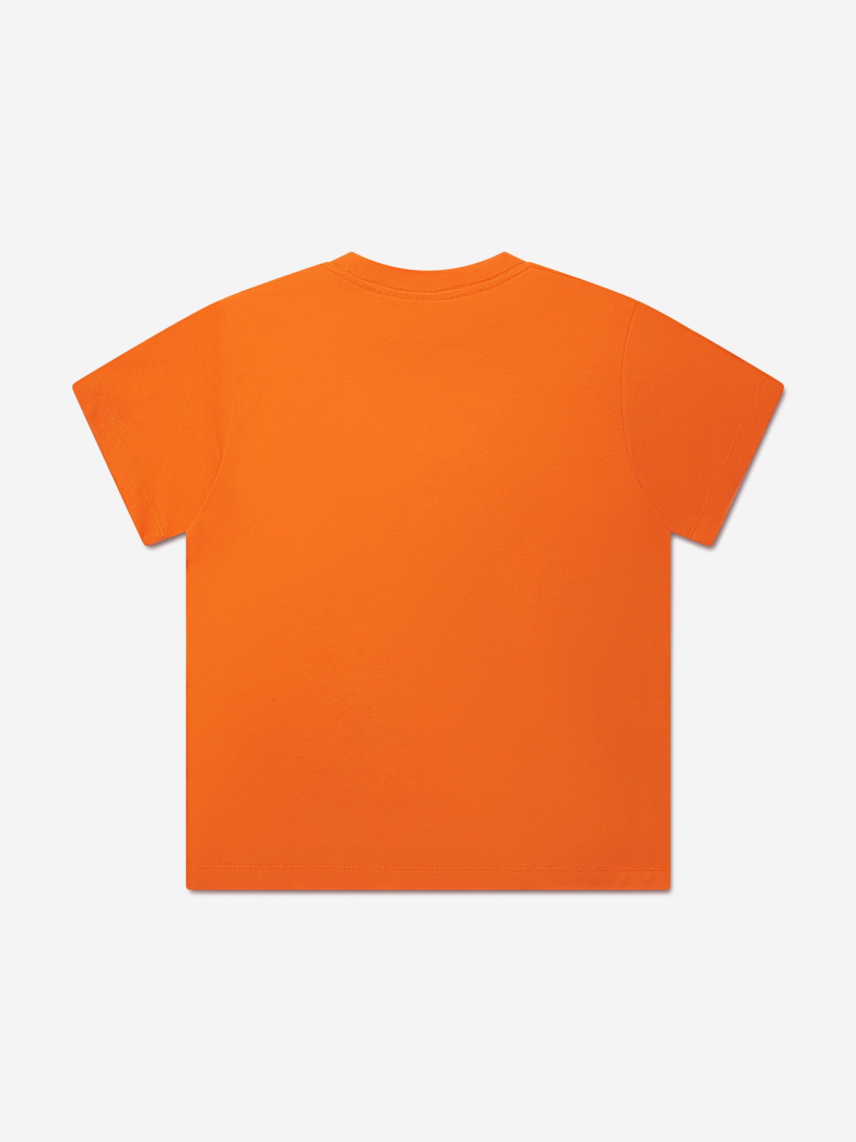 Molo Boys Dino Lake T-Shirt in Orange