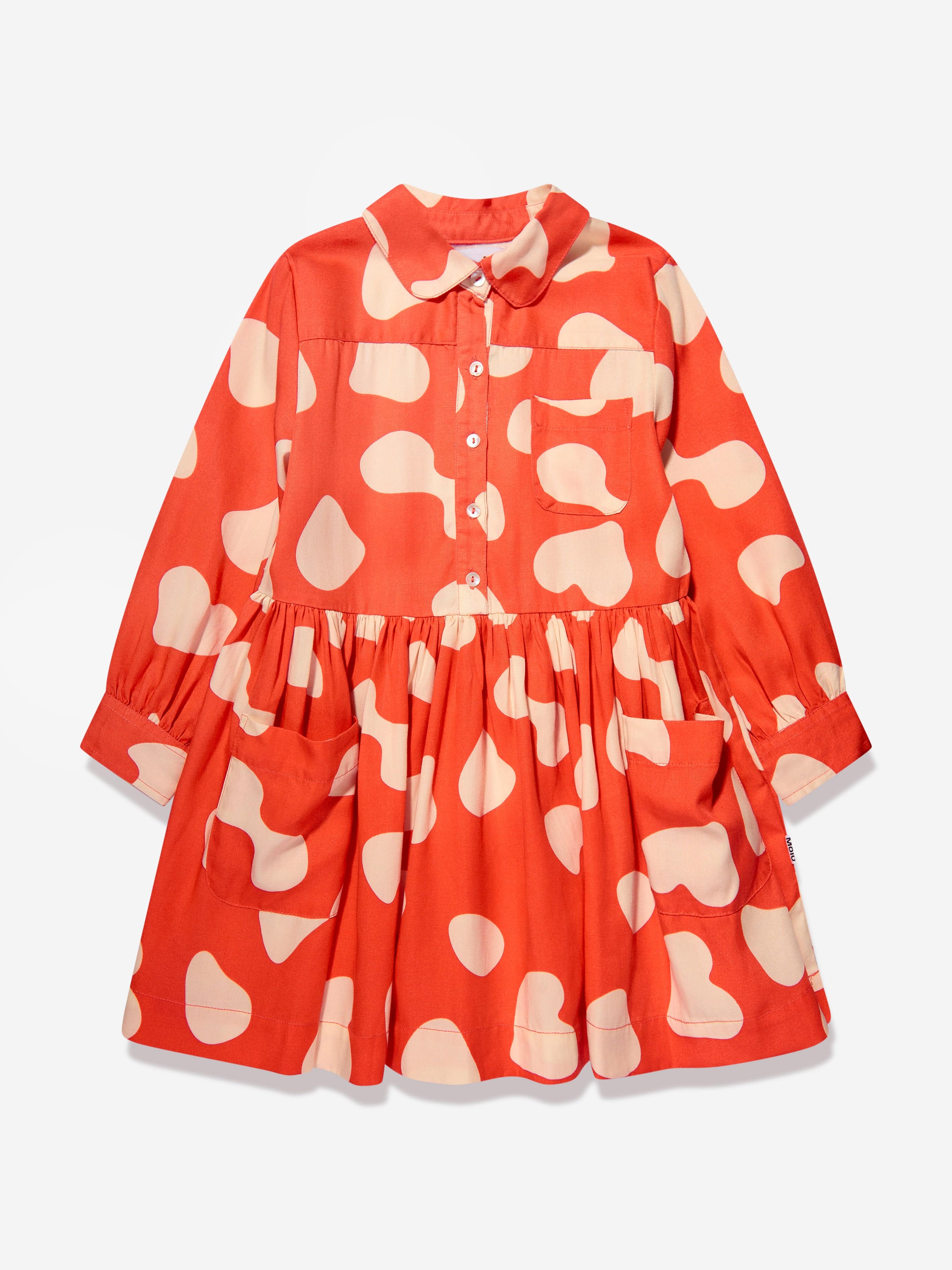 Molo Girls Amanita Dress in Red