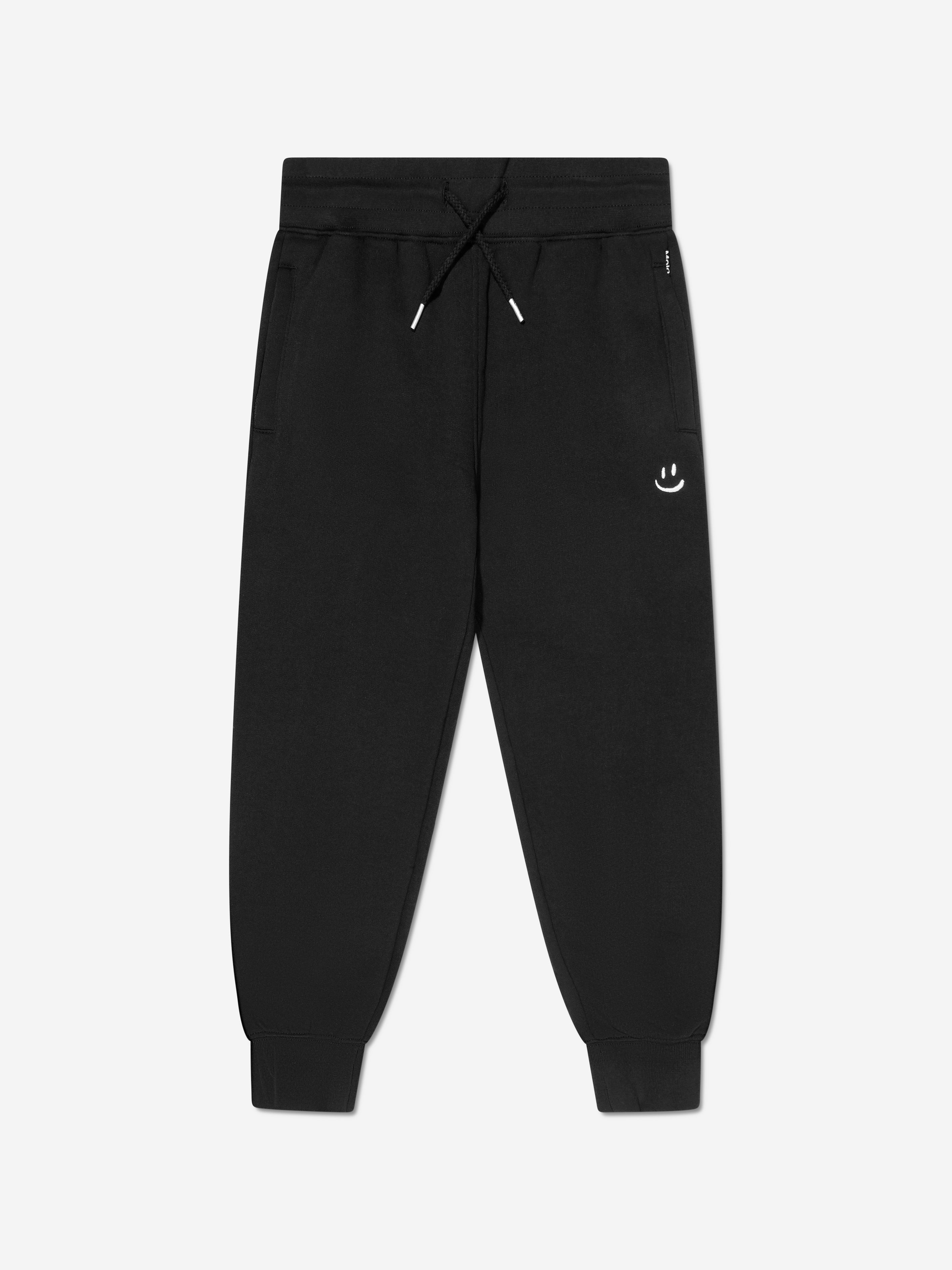 Molo Kids Logo Joggers in Black