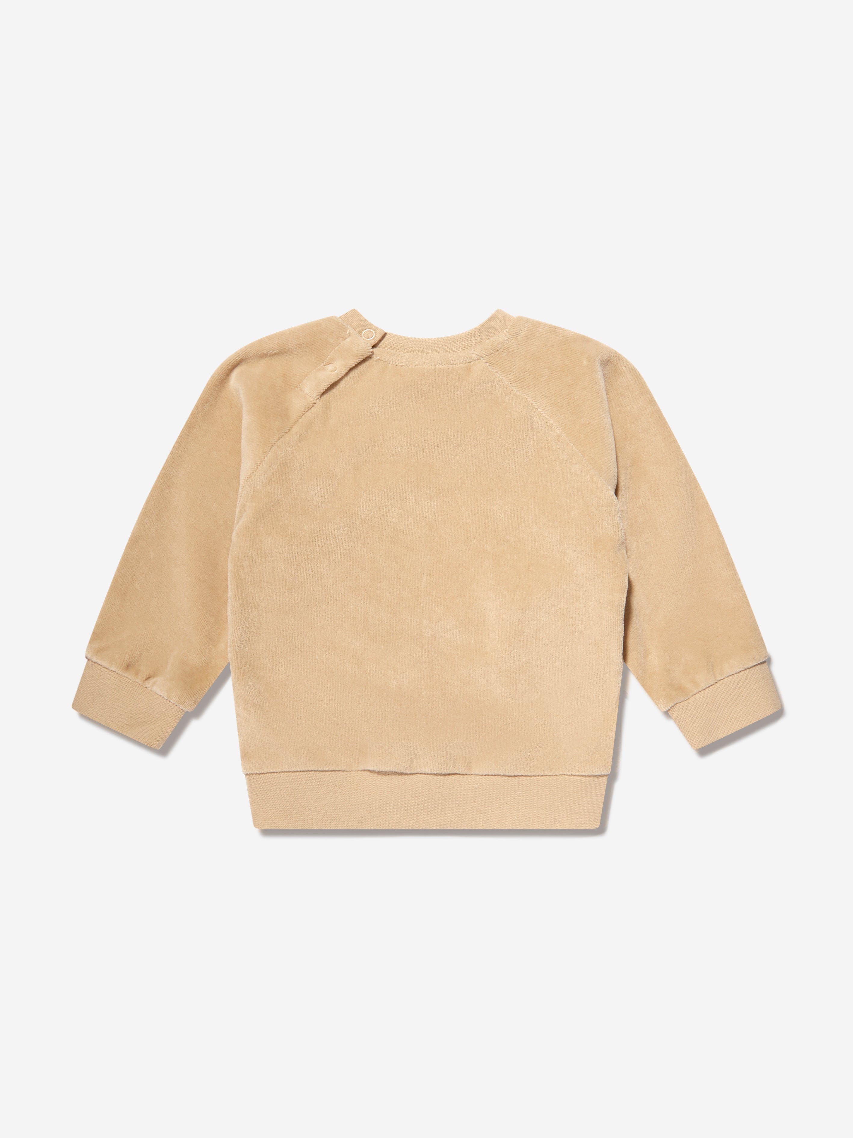 Molo Kids Rabbit Sweatshirt in Beige