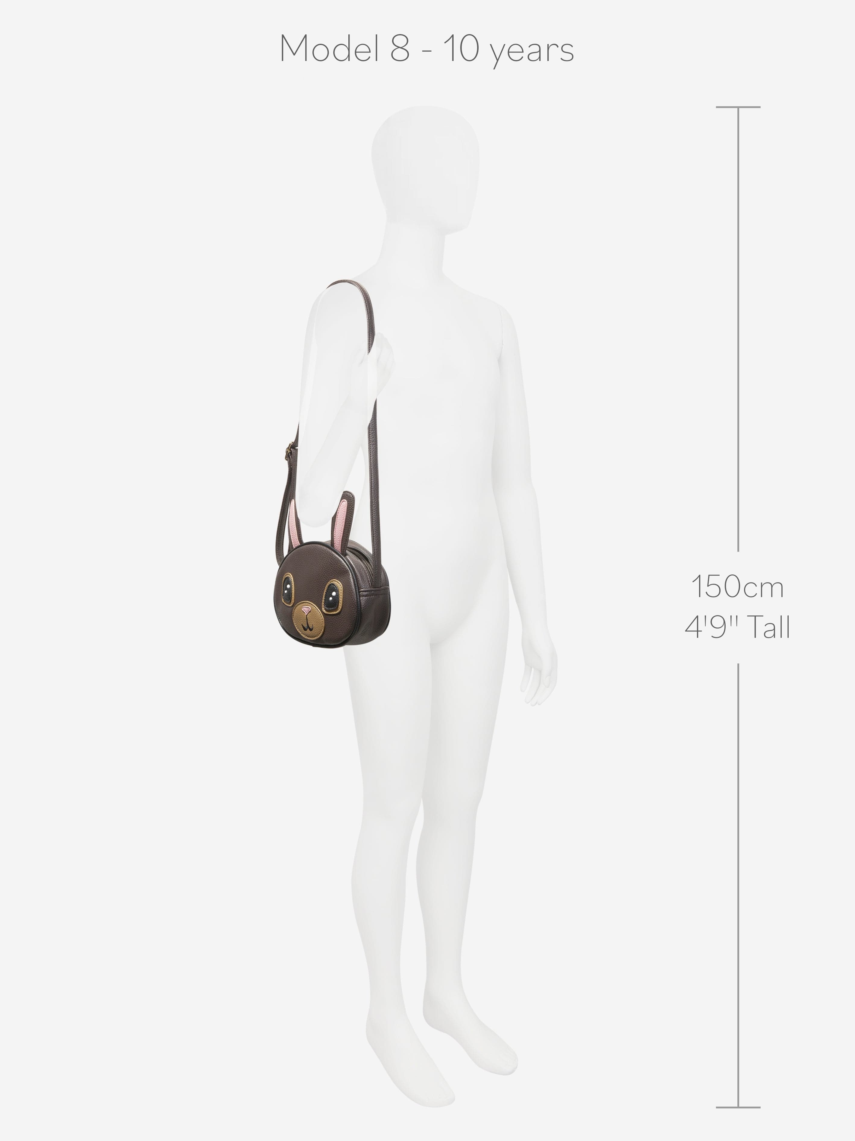 Molo Girls Rabbit Shoulder Bag in Black