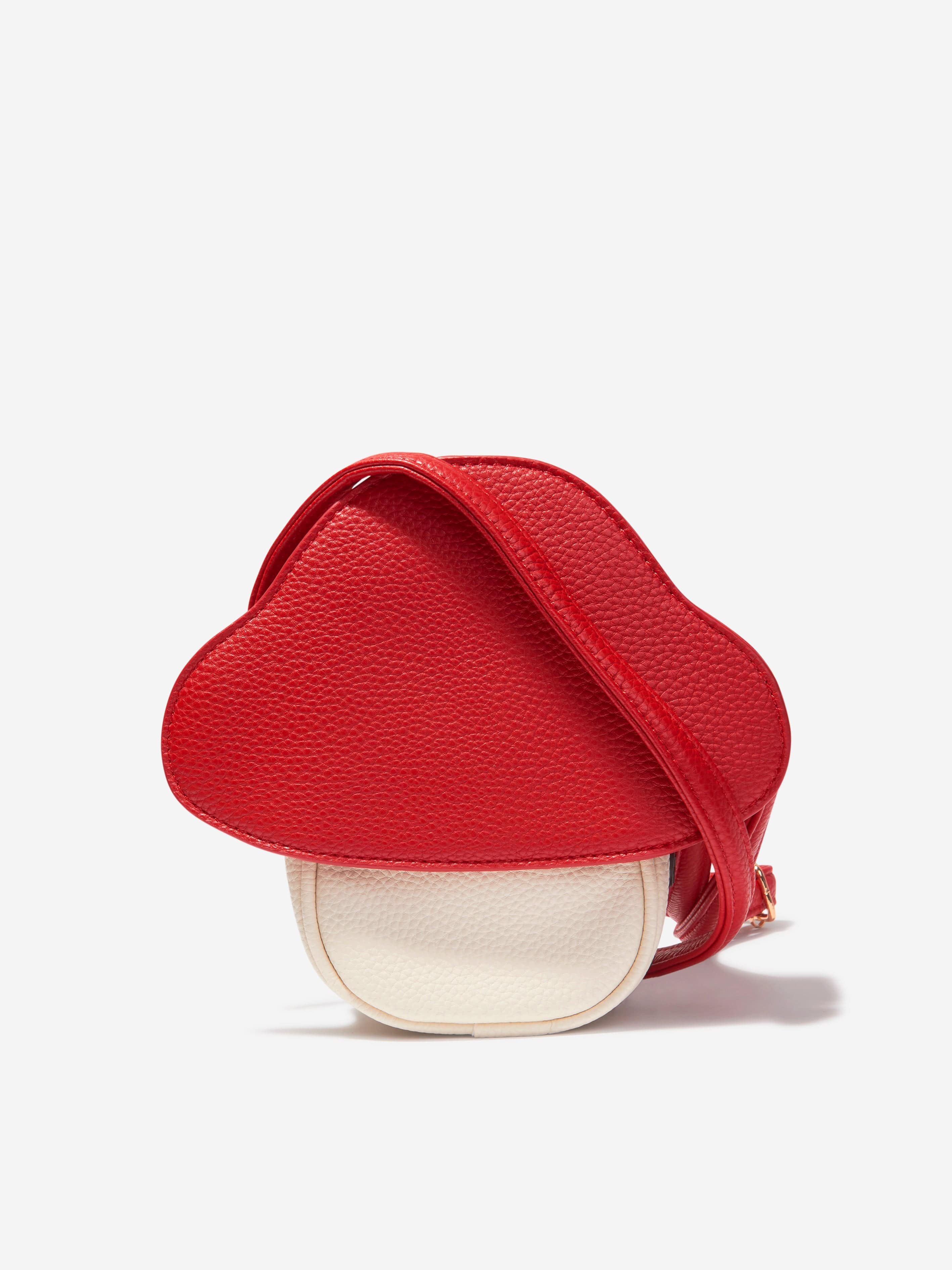 Molo Girls Fungi Shoulder Bag in Red