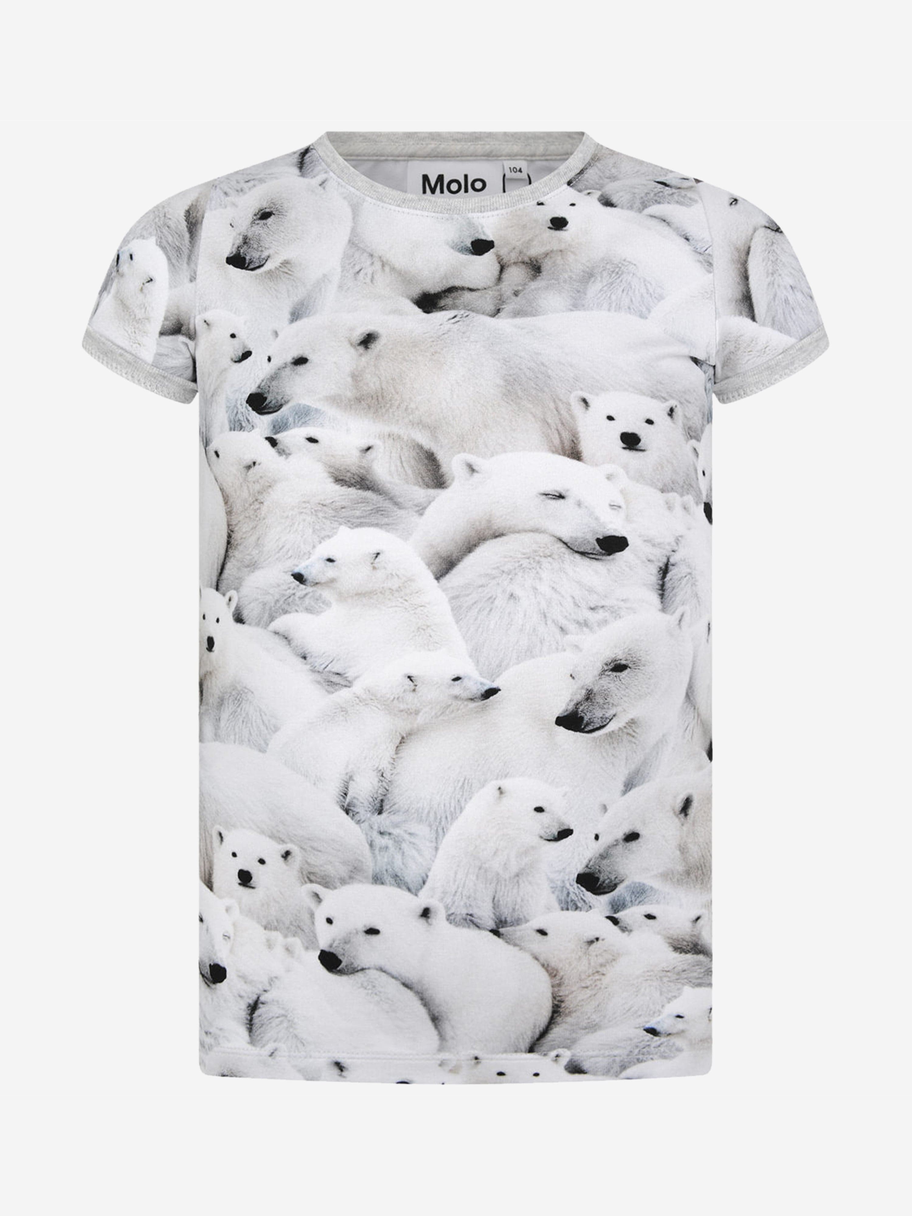 Molo Girls Polar Bear Rimona Top