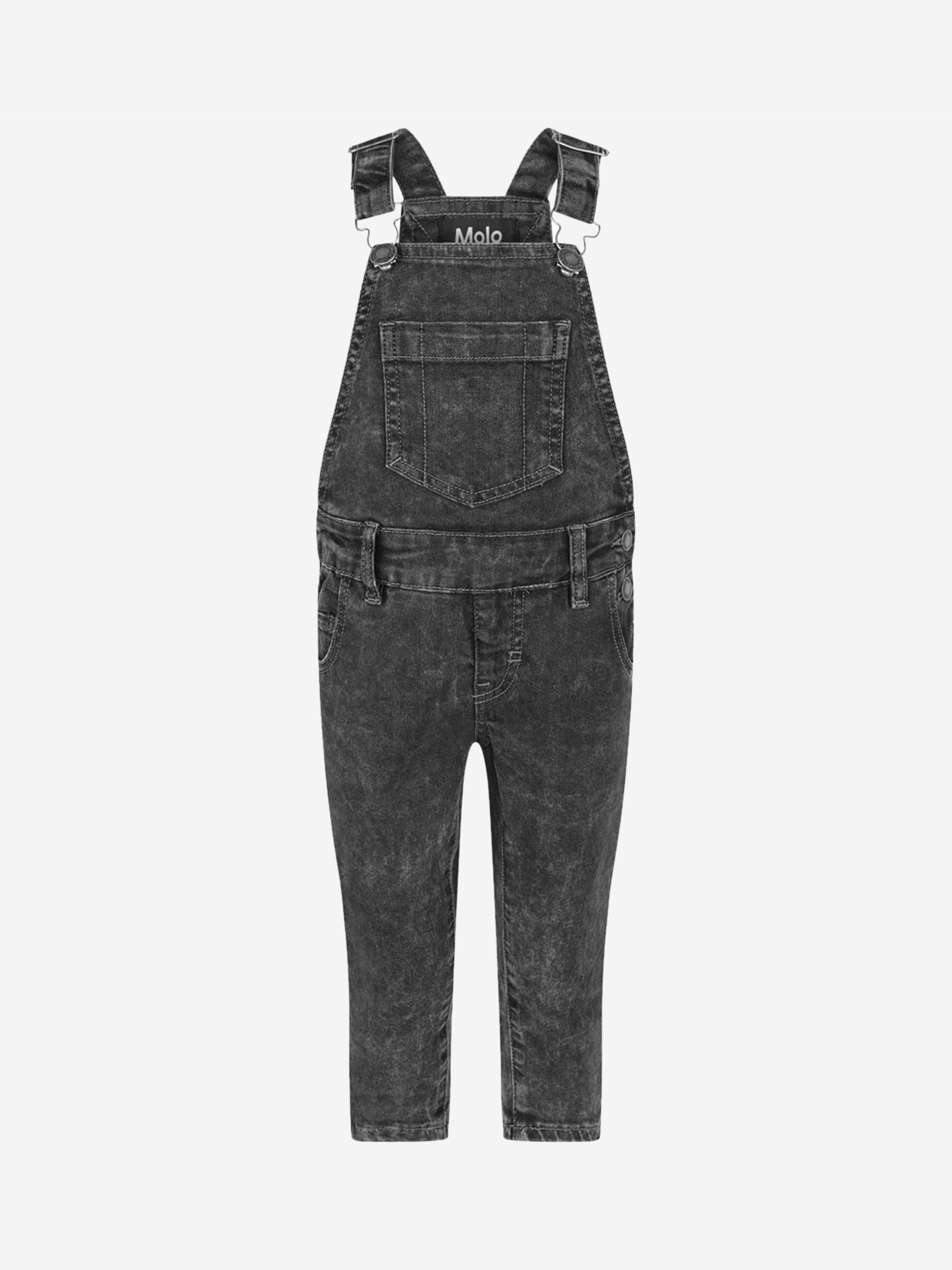 Molo Girls Stone Washed Alika Dungarees