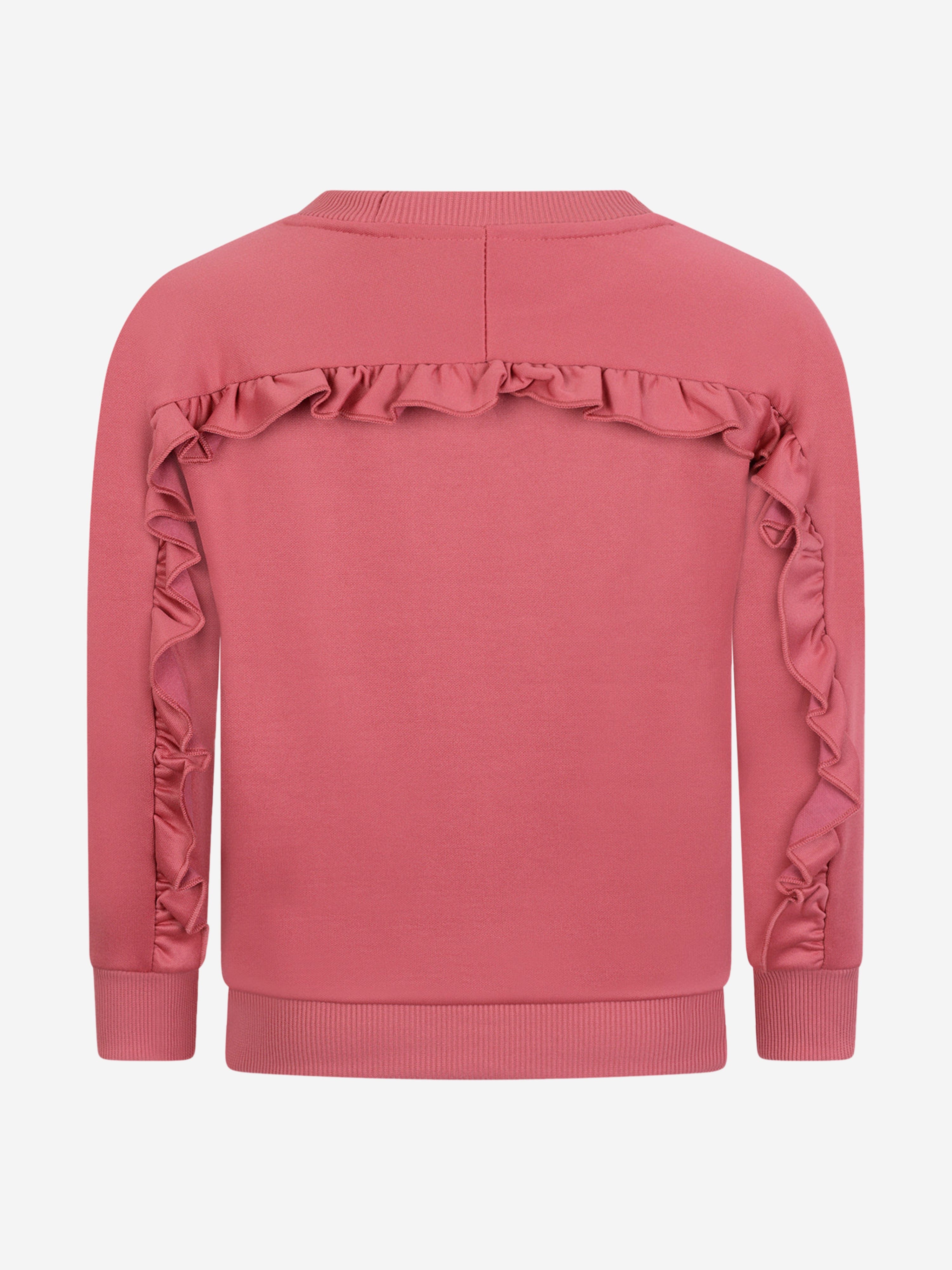 Molo Girls Blossom Ruffle Sweater