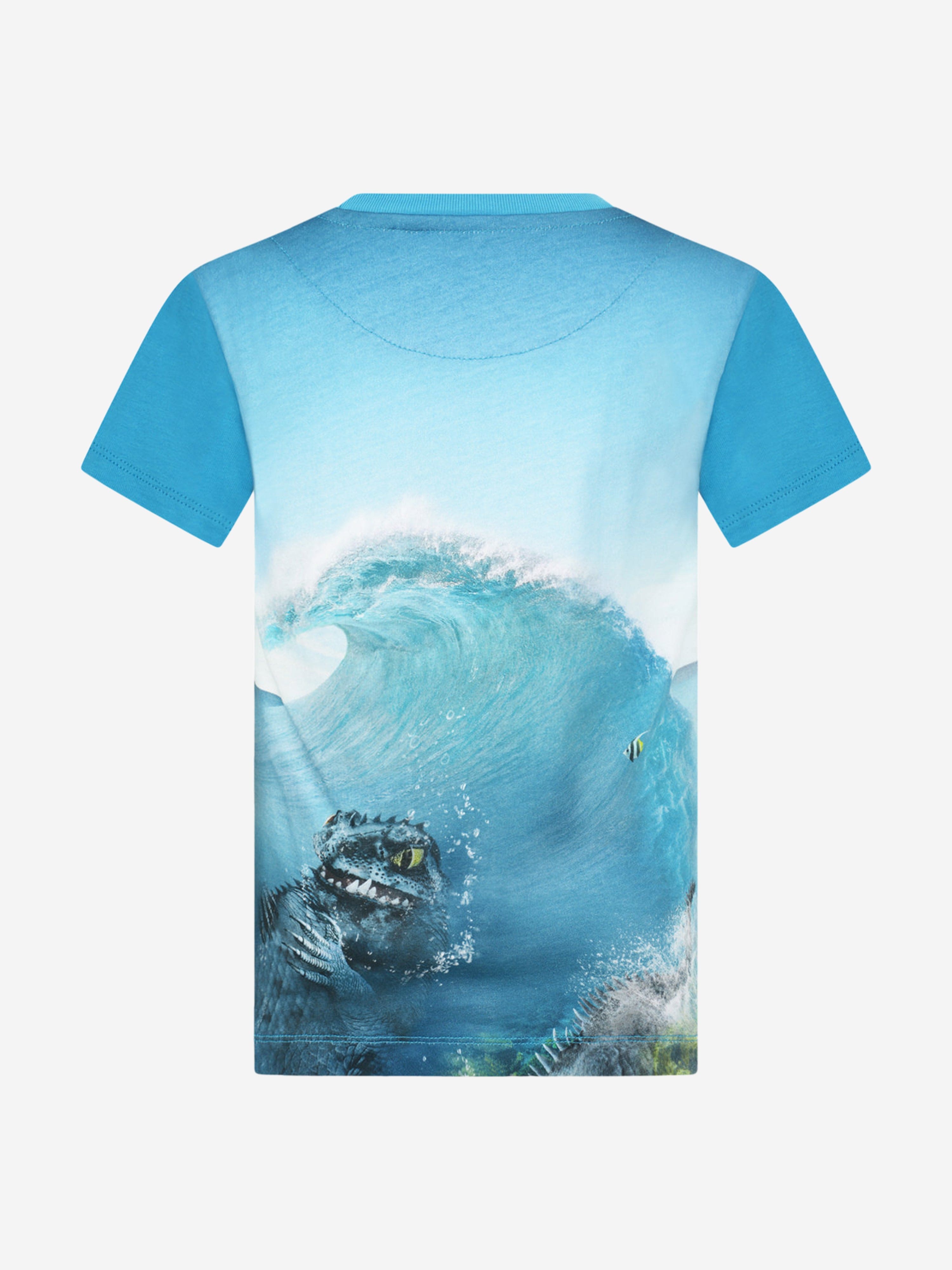 Molo Boys Surf Print Top