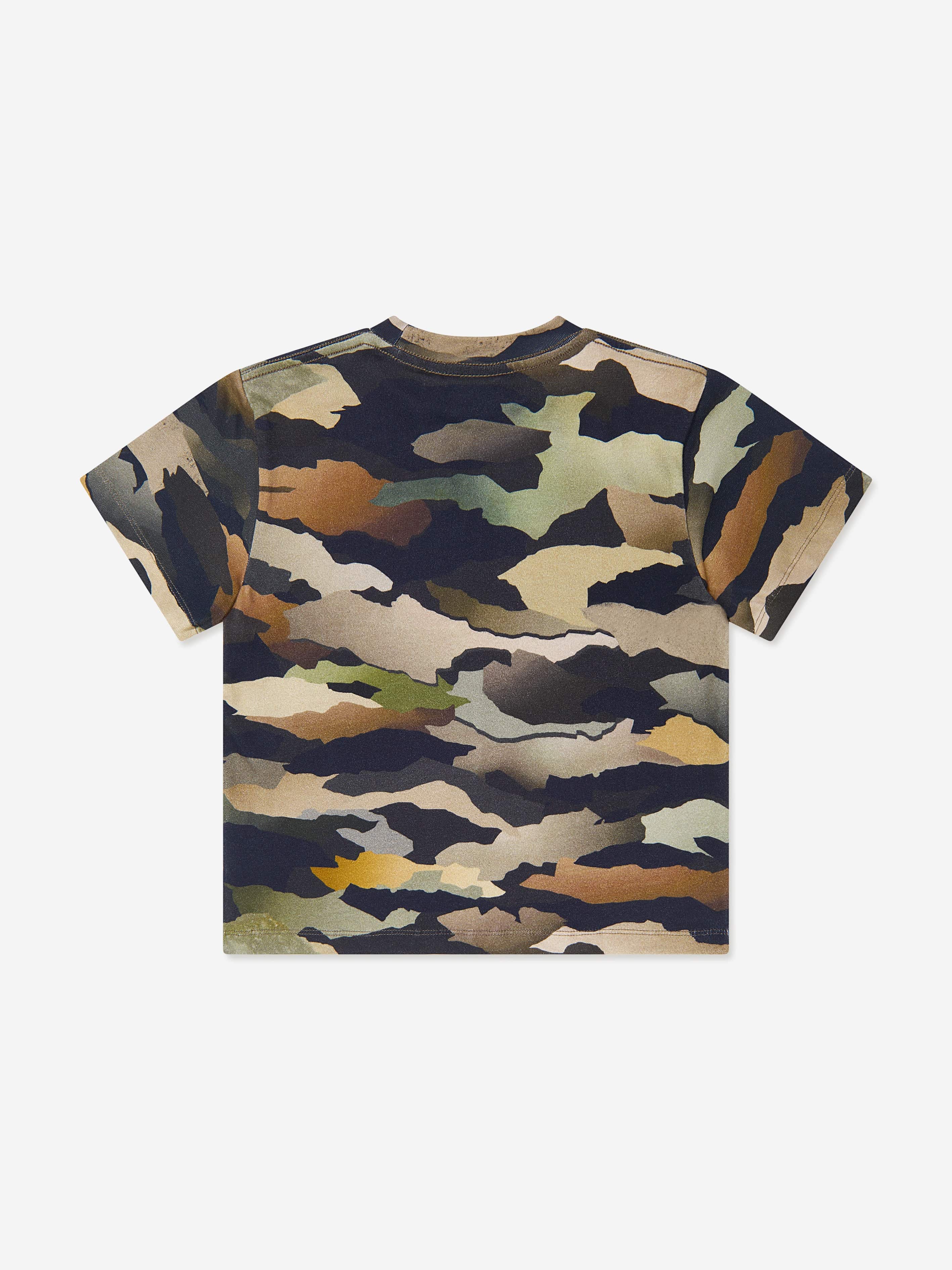 Molo Boys Organic Cotton Camouflage T-Shirt