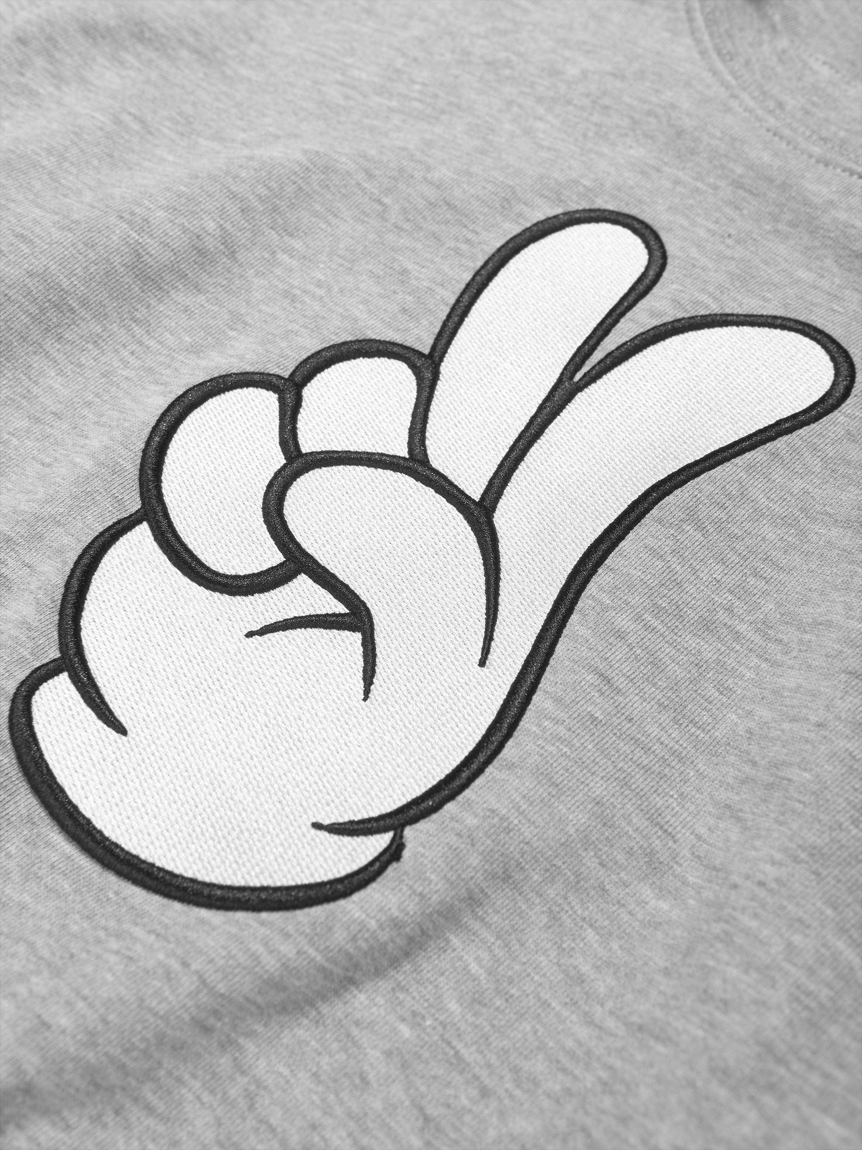 Molo Boys Peace Fingers Print Sweatshirt