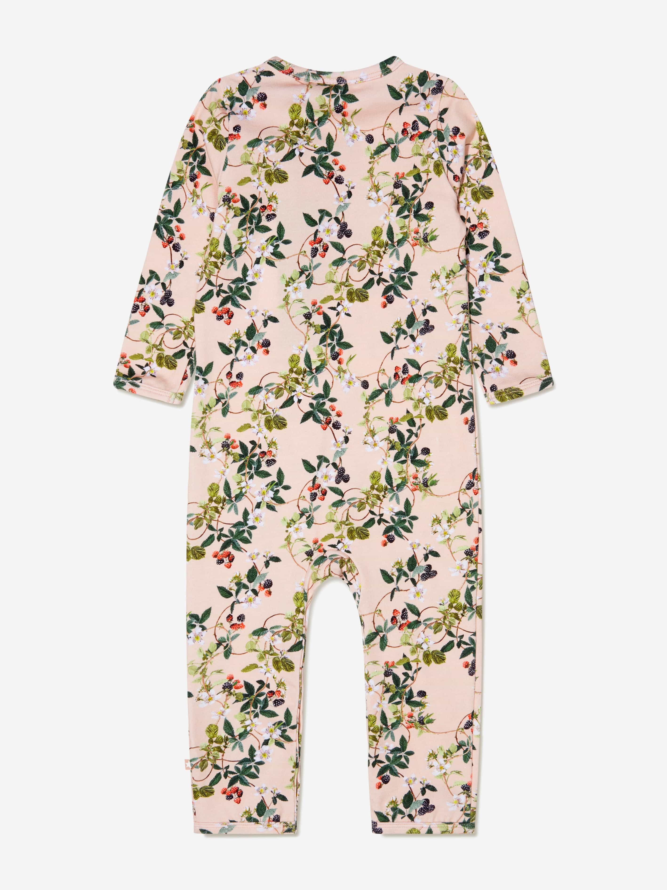 Molo Baby Girls Organic Cotton Bramble Romper