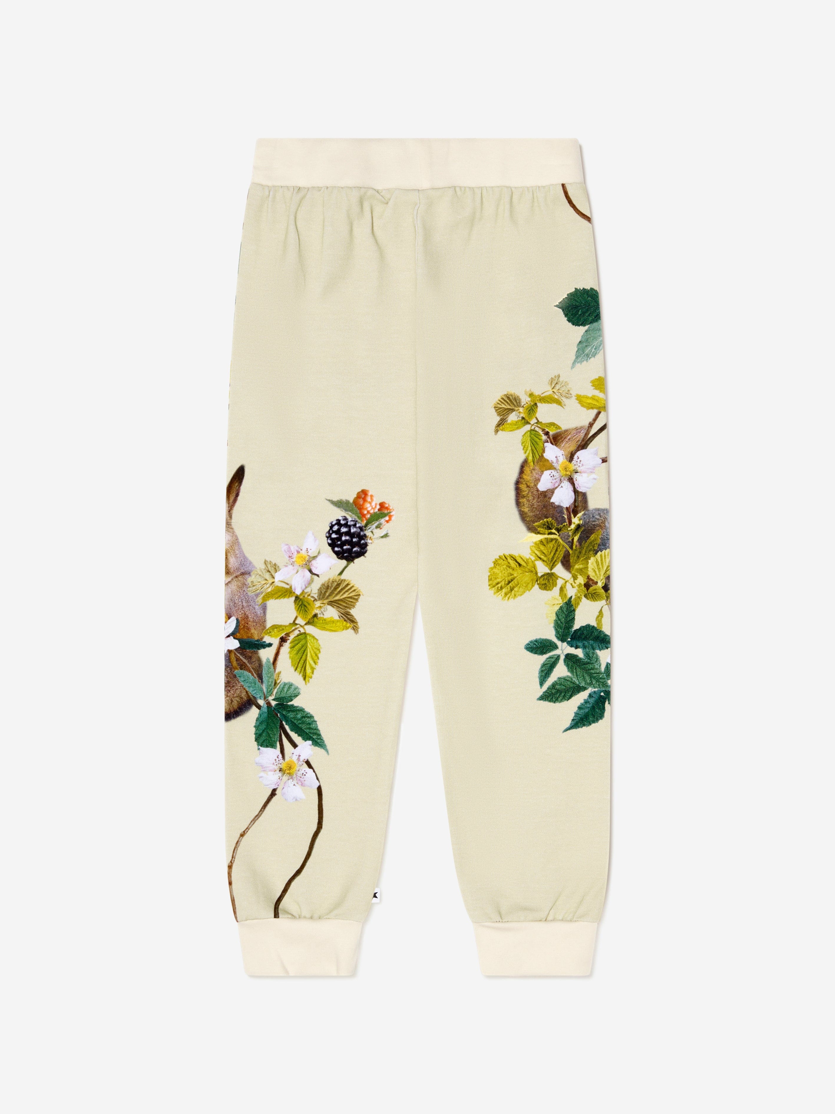 Molo Baby Girls Organic Cotton Squirrel Joggers