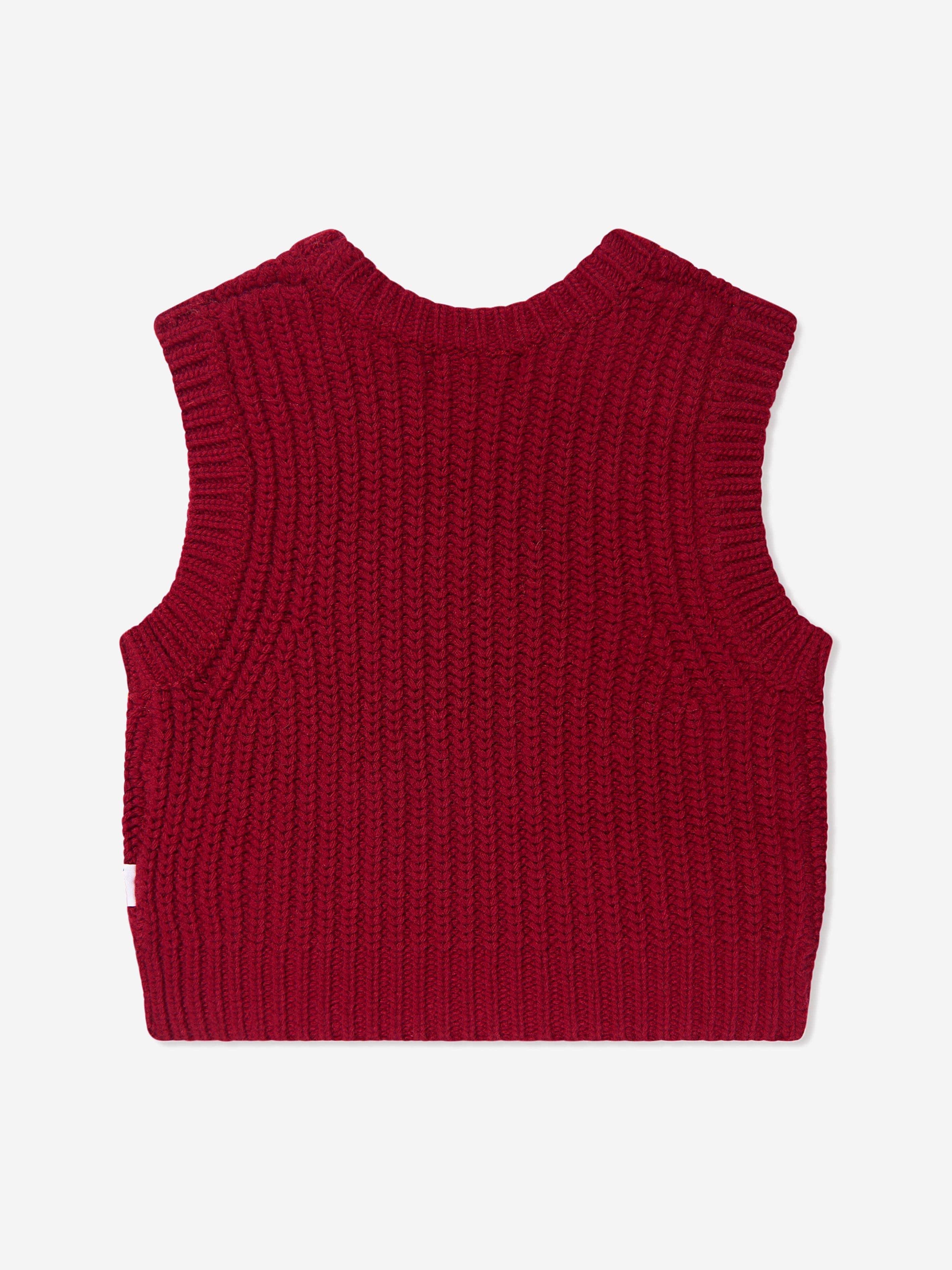 Molo Girls Wool Knitted Vest