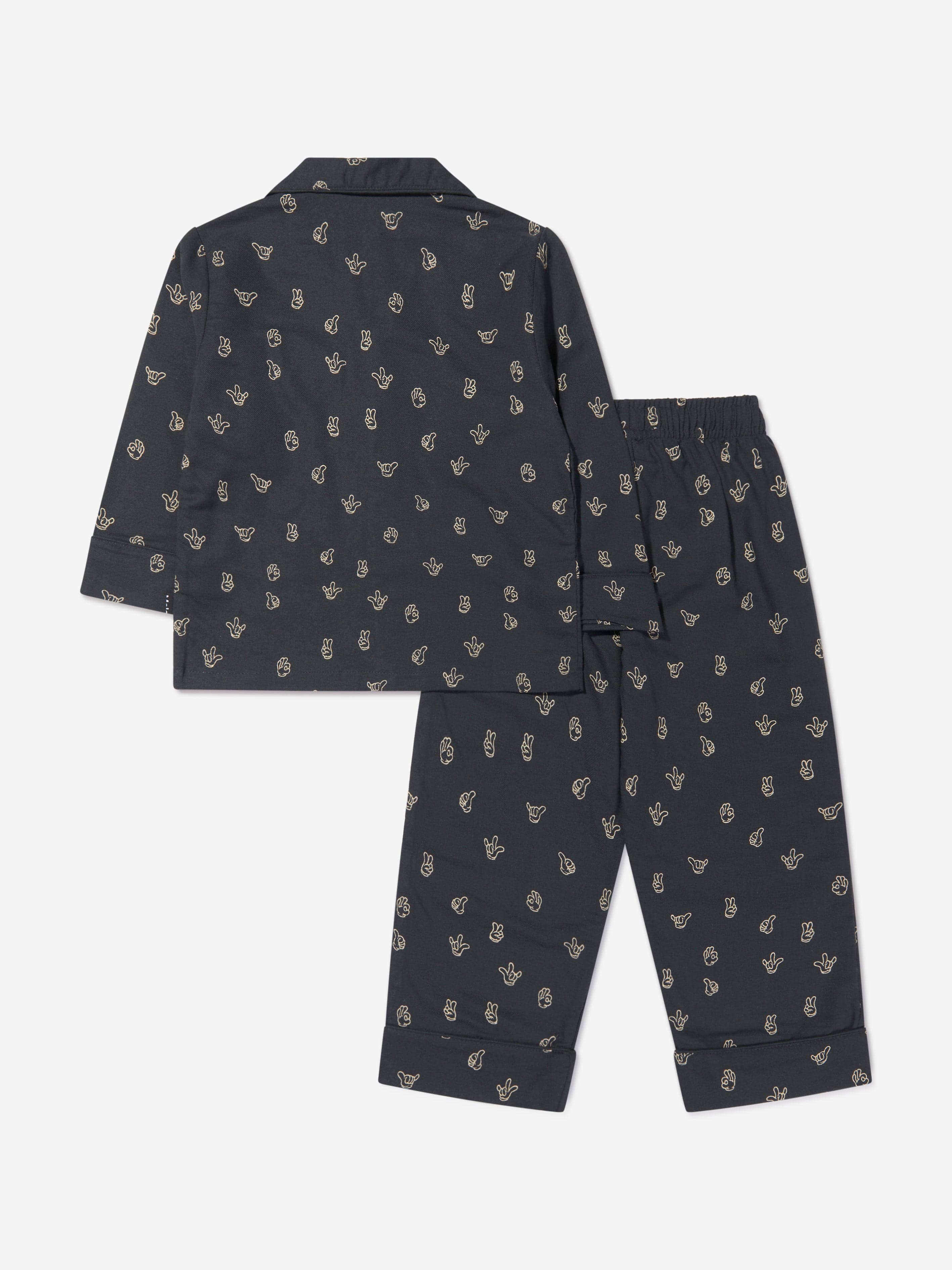 Molo Unisex Organic Cotton Hand Symbol Pyjamas