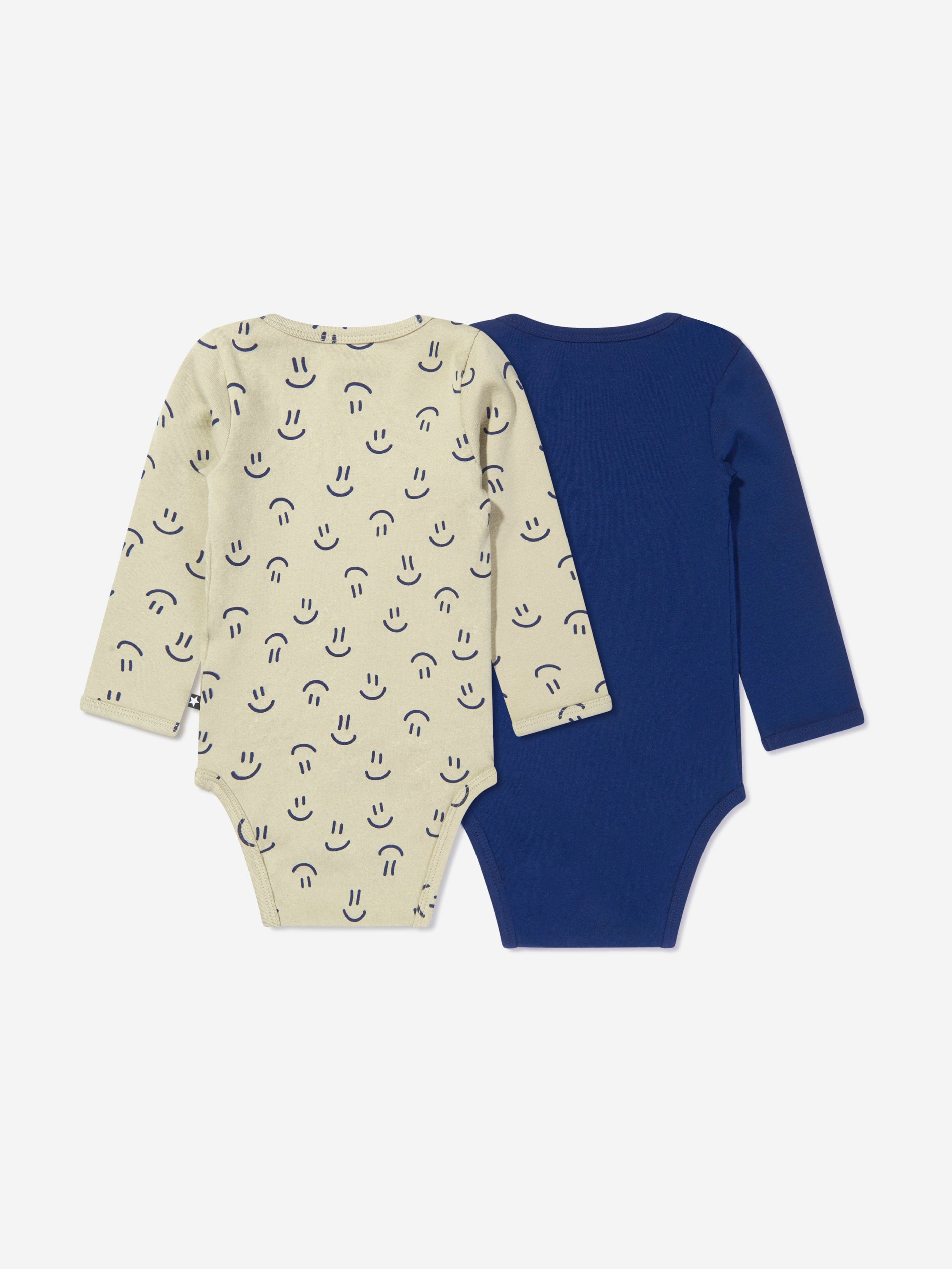 Molo Baby Organic Cotton Bodysuit Set (2 Pack)