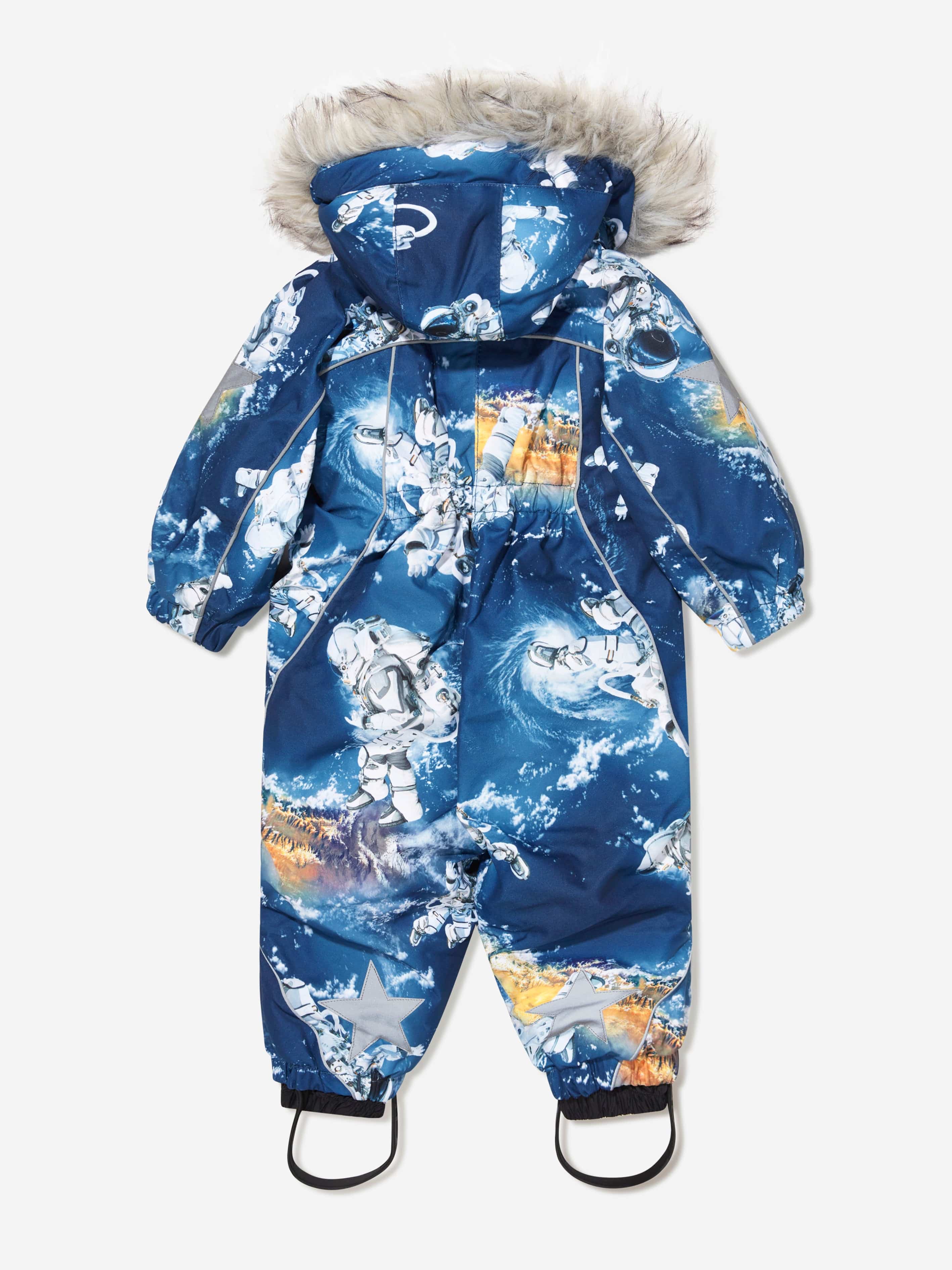 Molo Baby Boys Hooded Space Snowsuit