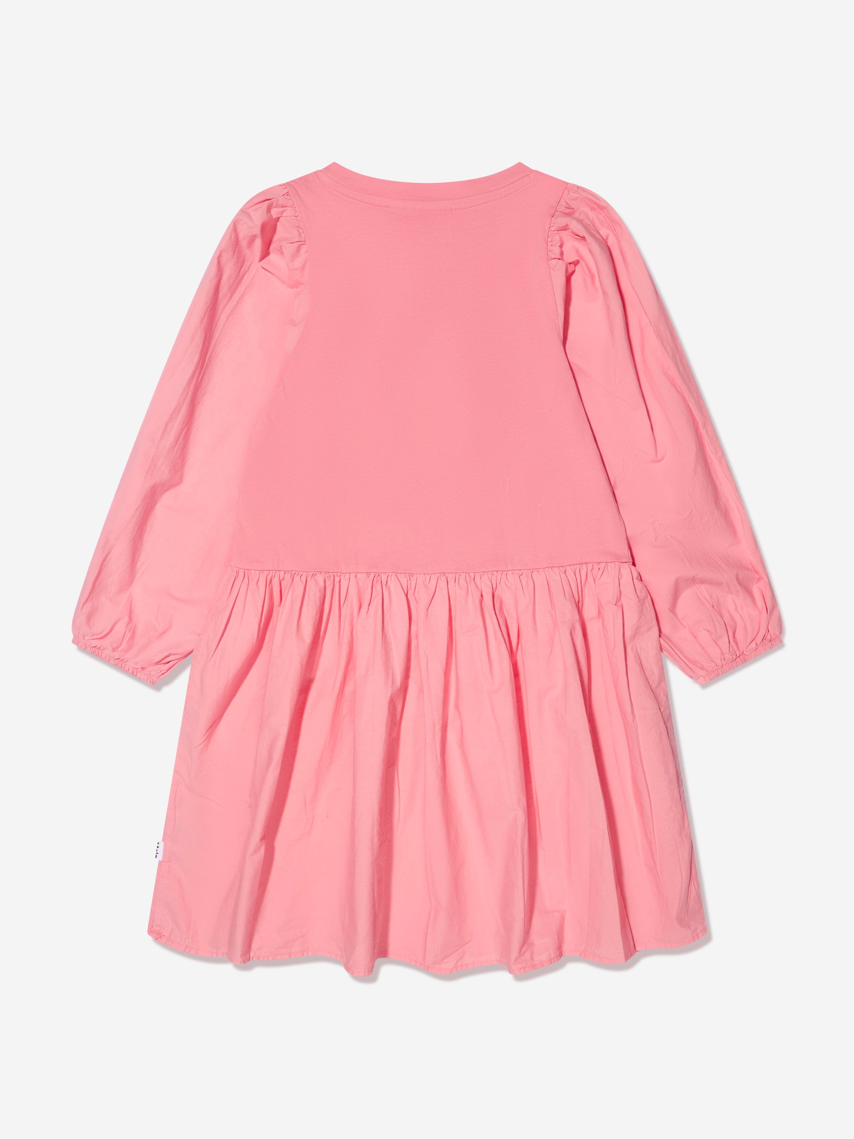 Molo Girls Organic Cotton Long Sleeve Dress